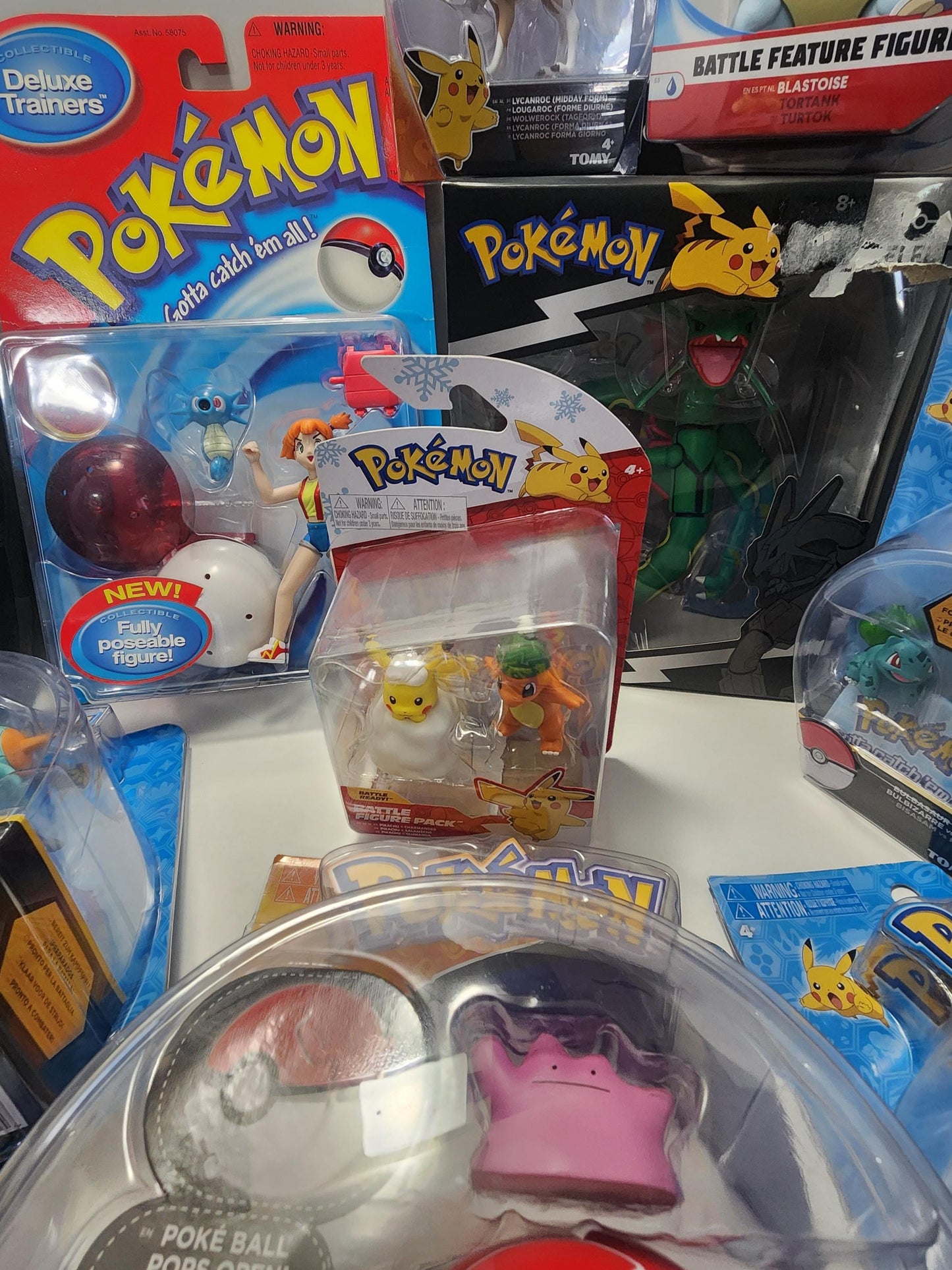 Pokemon Action Figures - Pokemon - Pokemon Trading Cards - TCG - Collectable Toys - Action Figures - Misty - Pikachu