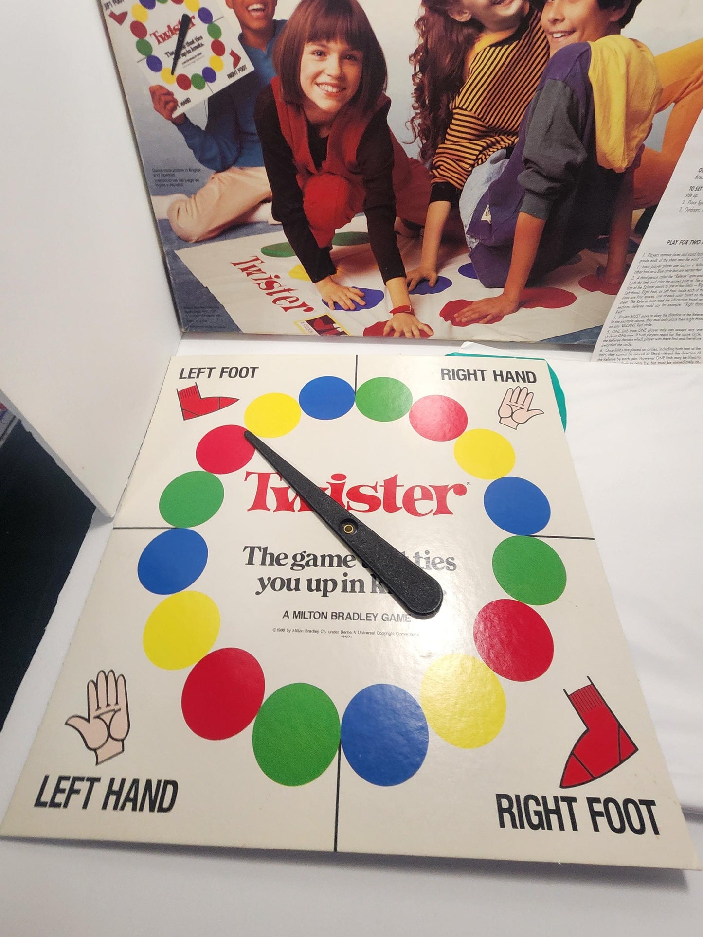 Milton Bradley Vintage Twister Game - Vintage Games - Milton Bradley - Twister - Vintage Twister - Party Games