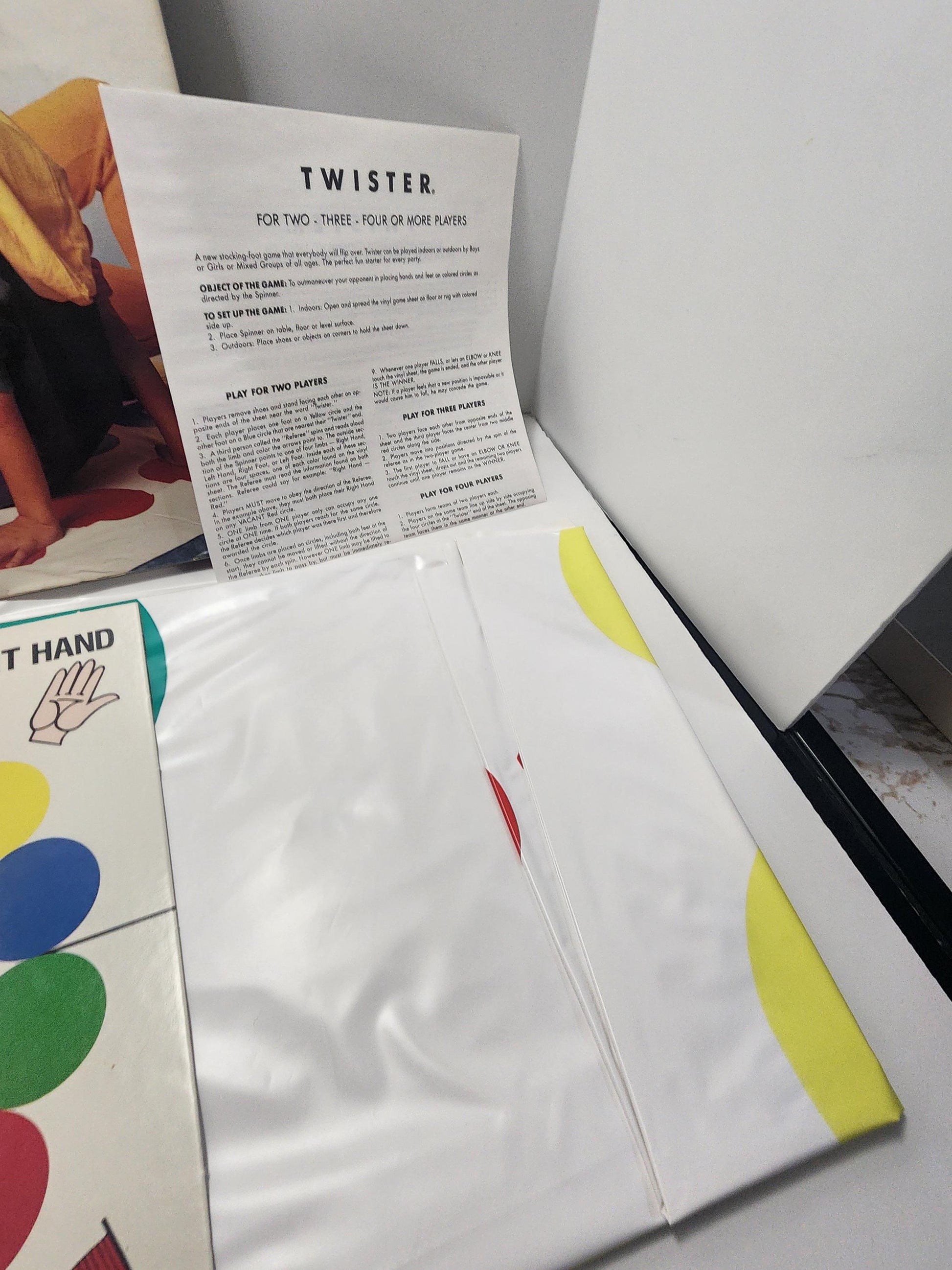 Milton Bradley Vintage Twister Game - Vintage Games - Milton Bradley - Twister - Vintage Twister - Party Games