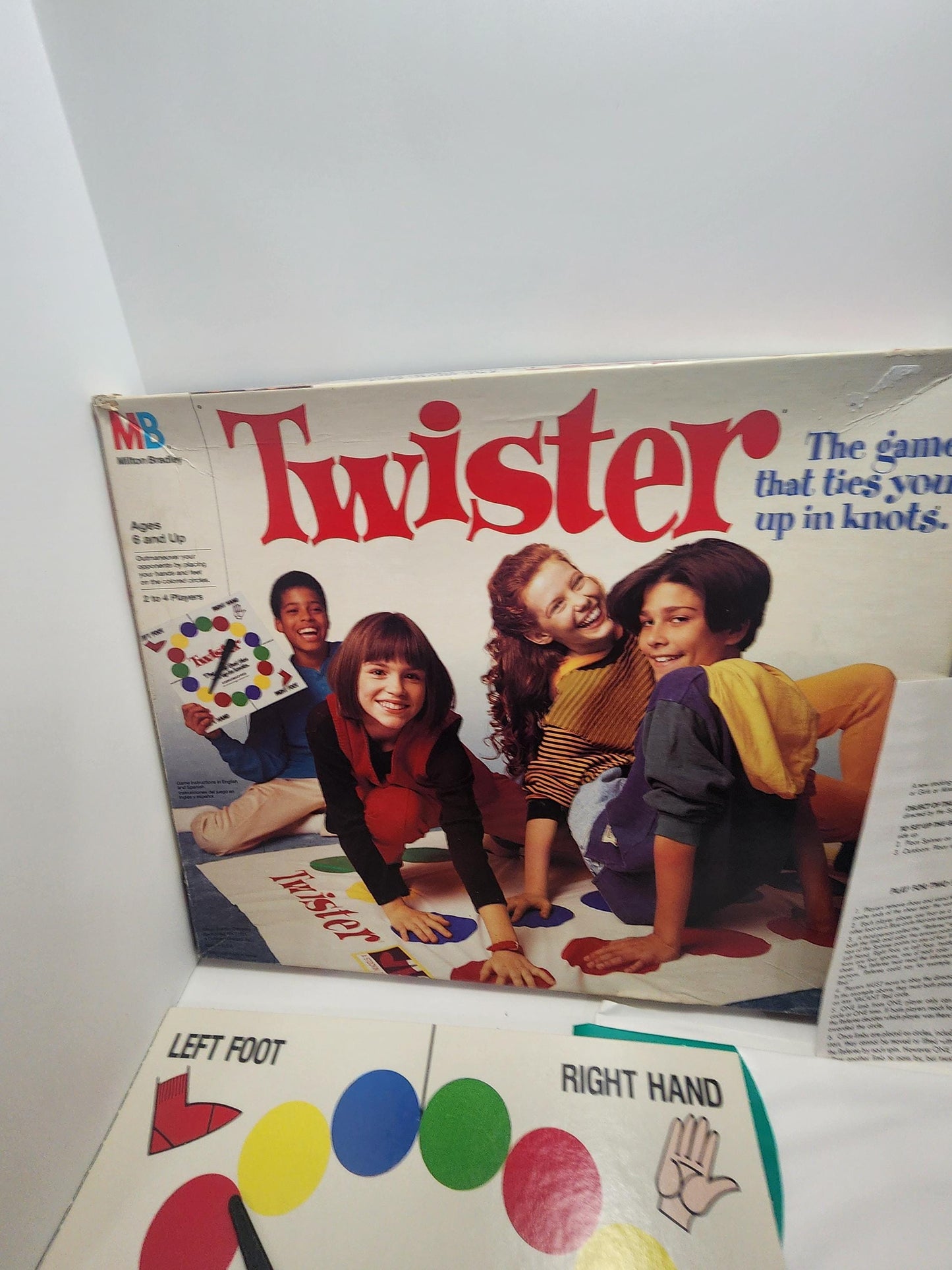 Milton Bradley Vintage Twister Game - Vintage Games - Milton Bradley - Twister - Vintage Twister - Party Games