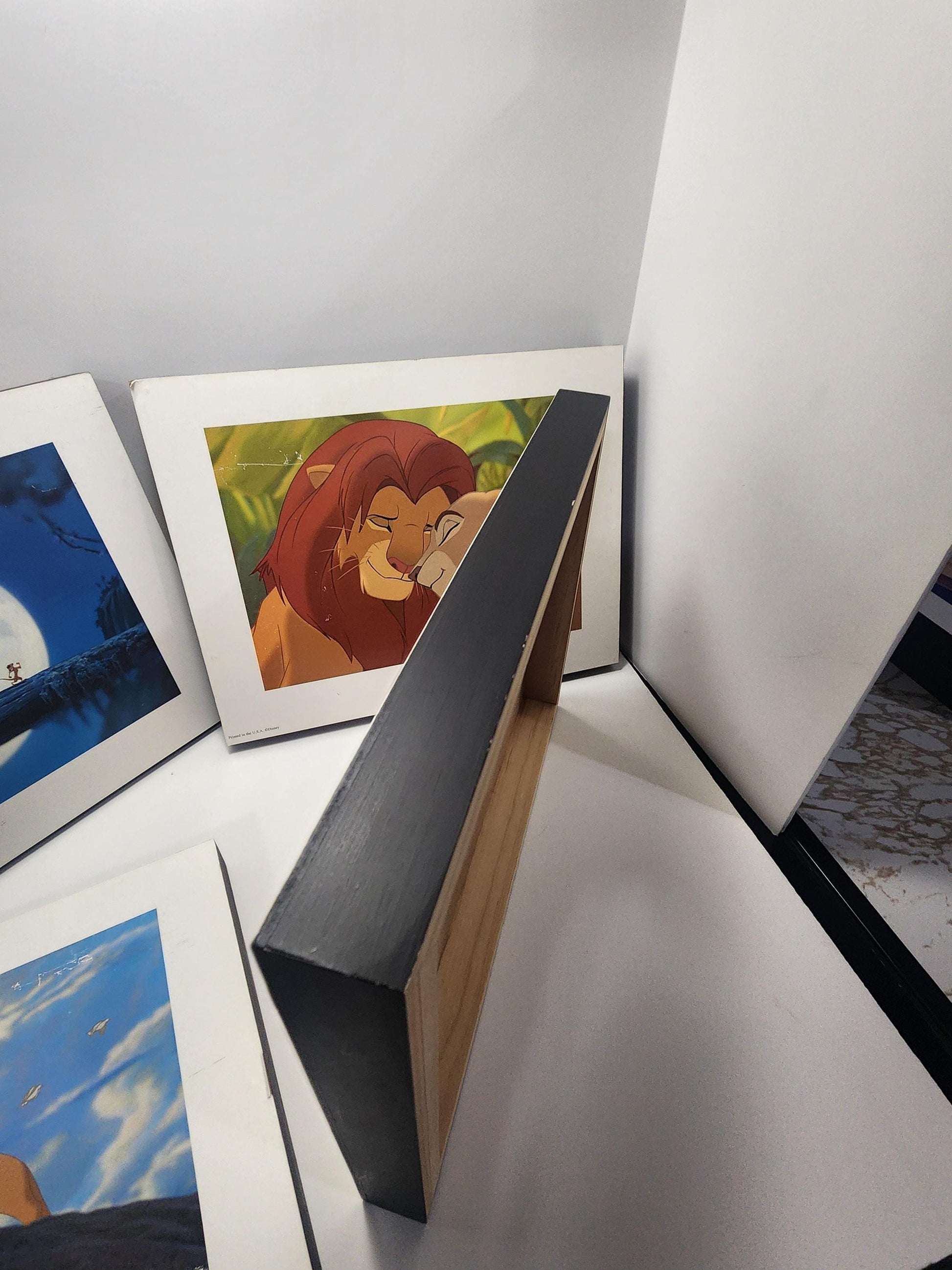 Disney Vintage 1990s Lilographs Framed - Disney Store - Disneyland - Disney - Wall Hangings - Pictures - The Lion King - Lion King Decor