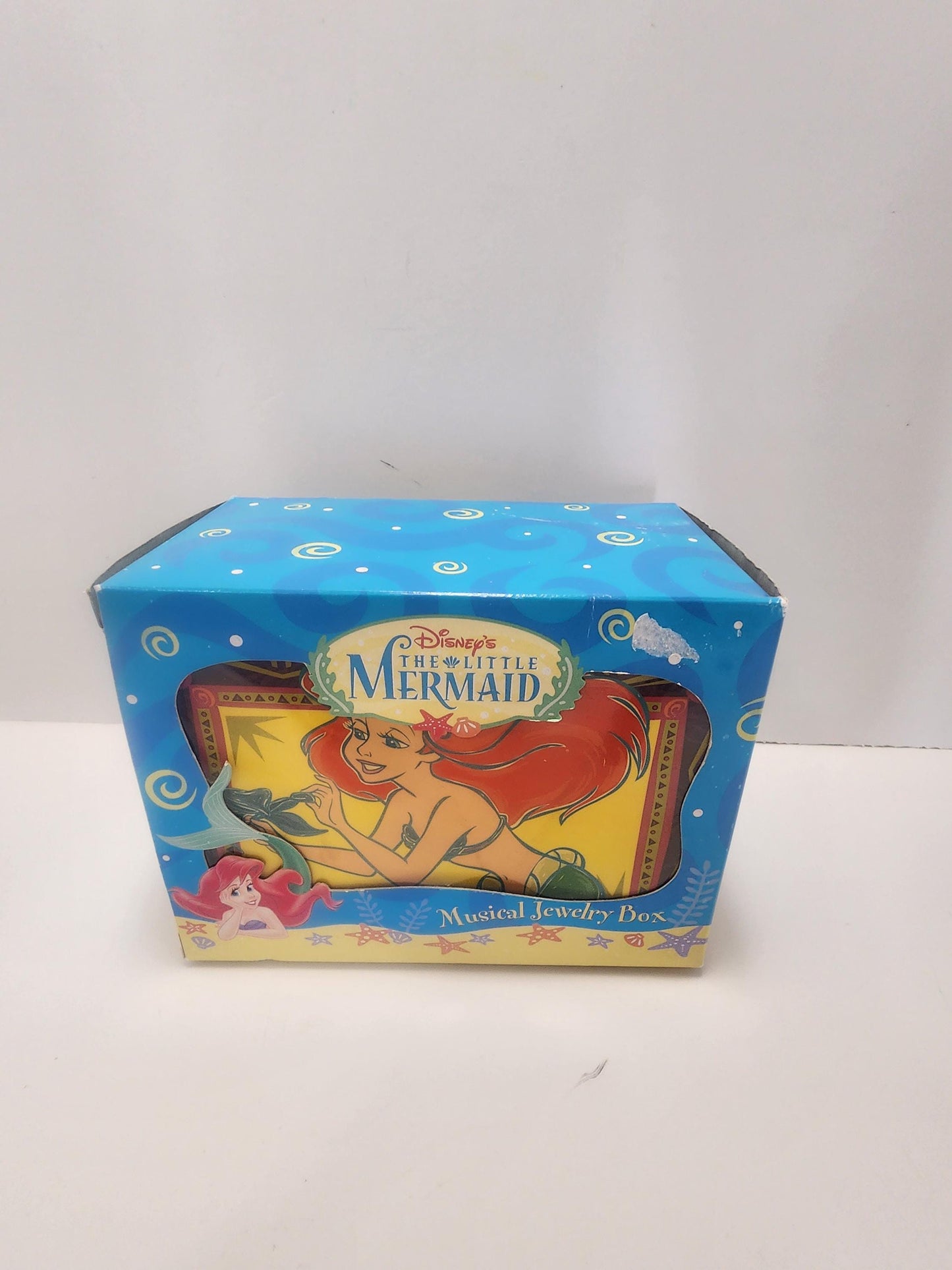 Disney's The Little Mermaid 1988 Vintage Musical Jewelry Box - Ariel - The Little Mermaid - Jewelry Box - Music Box - Musical