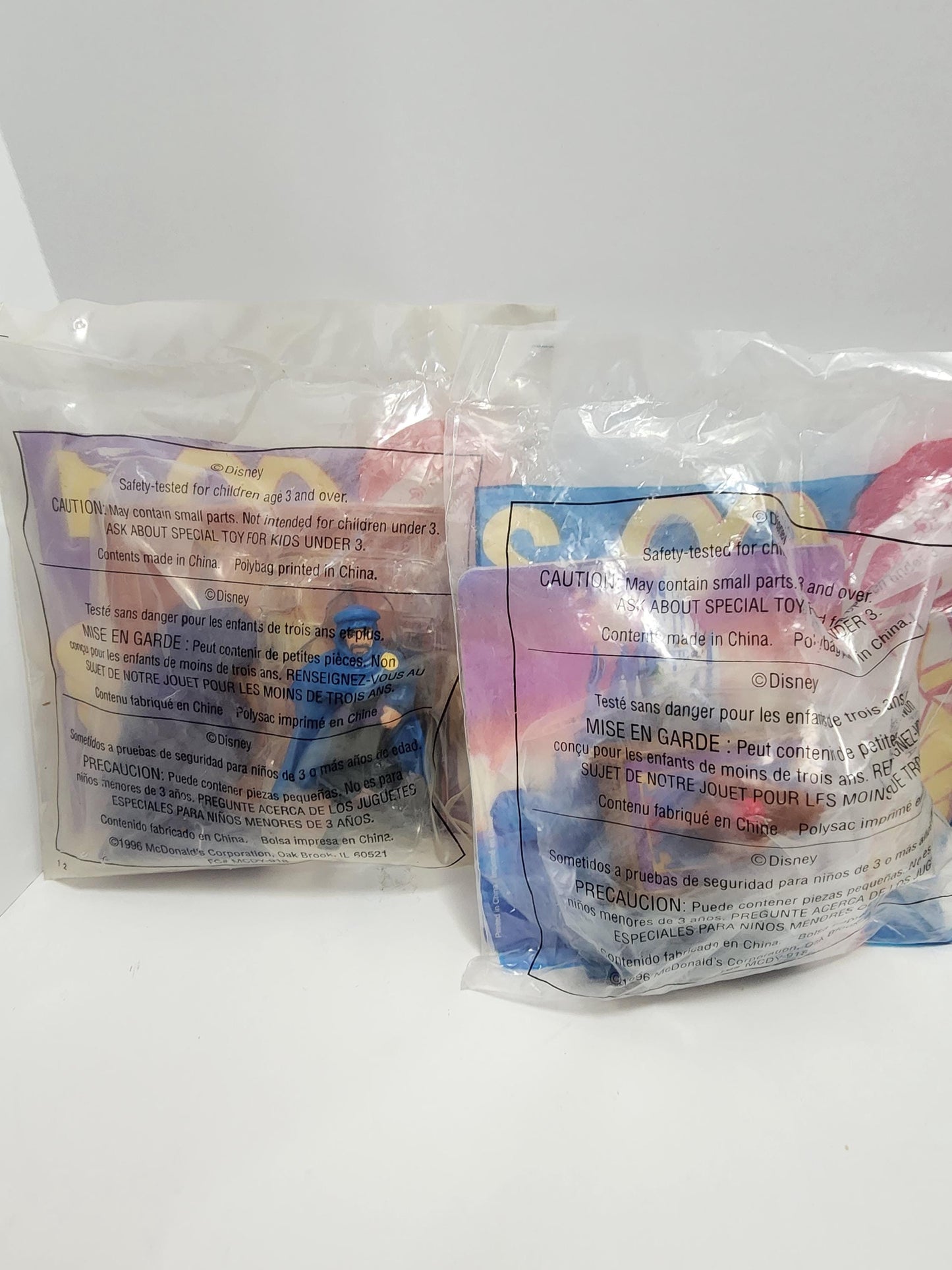 Disney Aladdin and Mulan Happy Meal Vintage Toys - Aladdin - Aladding Toys - Mulan - Mulan Toys - Happy Meal Toys - Mcdonalds Toys - Mulan