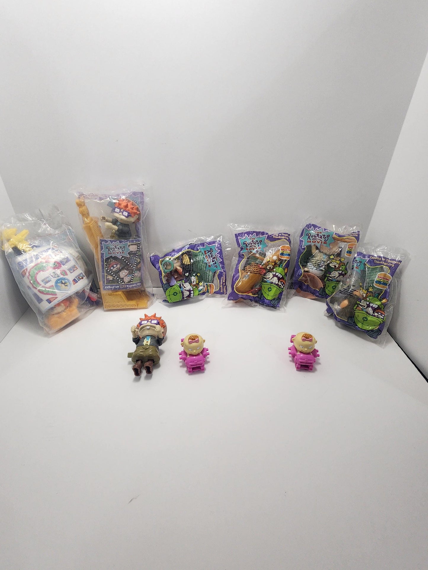 Rugrats Nickelodeon Burger King Toys - Rugrats - Rugrats Toys - Nickelodeon - Nickelodeon Toys - Fast Food Toys - Burger King Toys - Toys