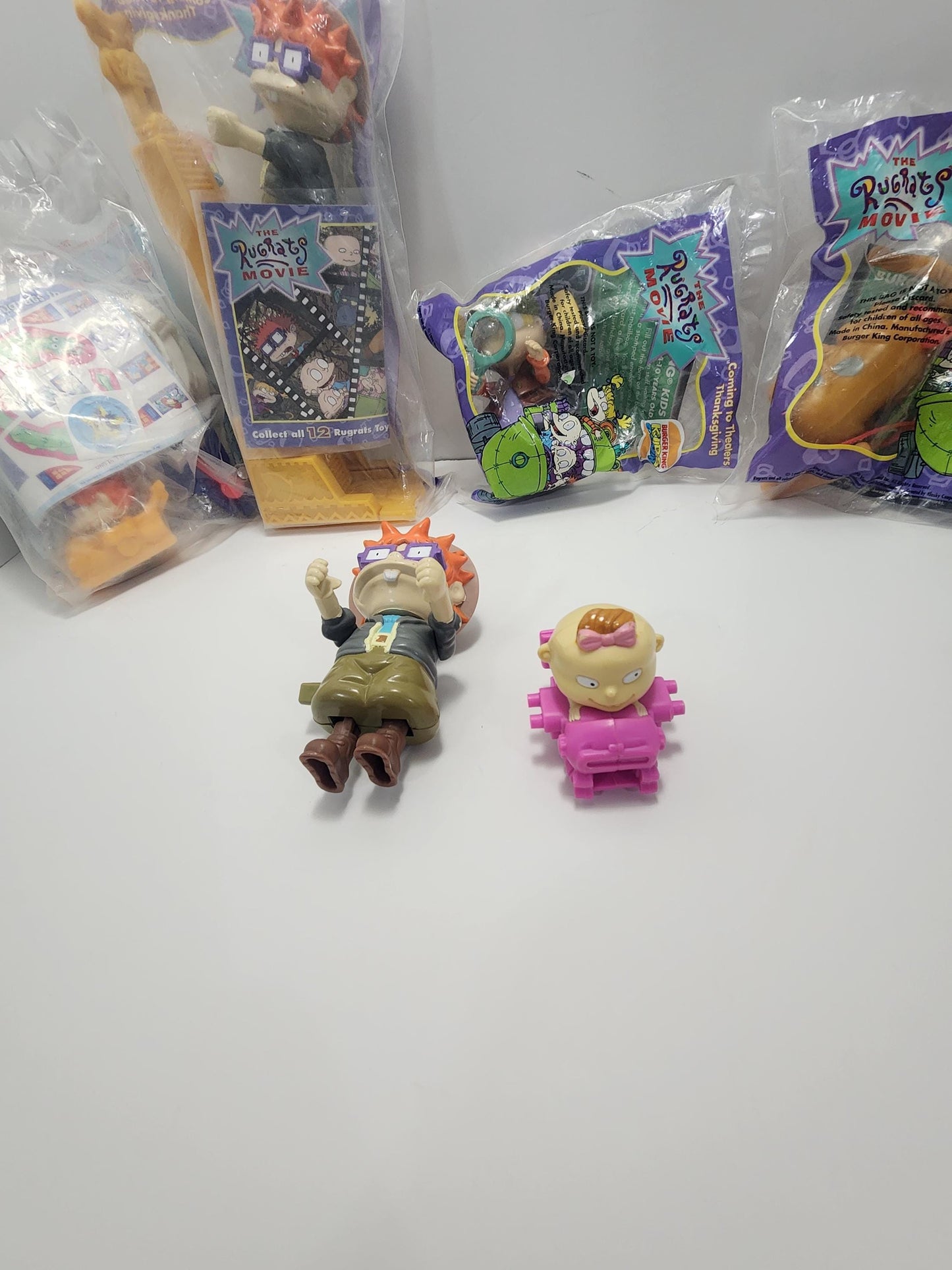 Rugrats Nickelodeon Burger King Toys - Rugrats - Rugrats Toys - Nickelodeon - Nickelodeon Toys - Fast Food Toys - Burger King Toys - Toys