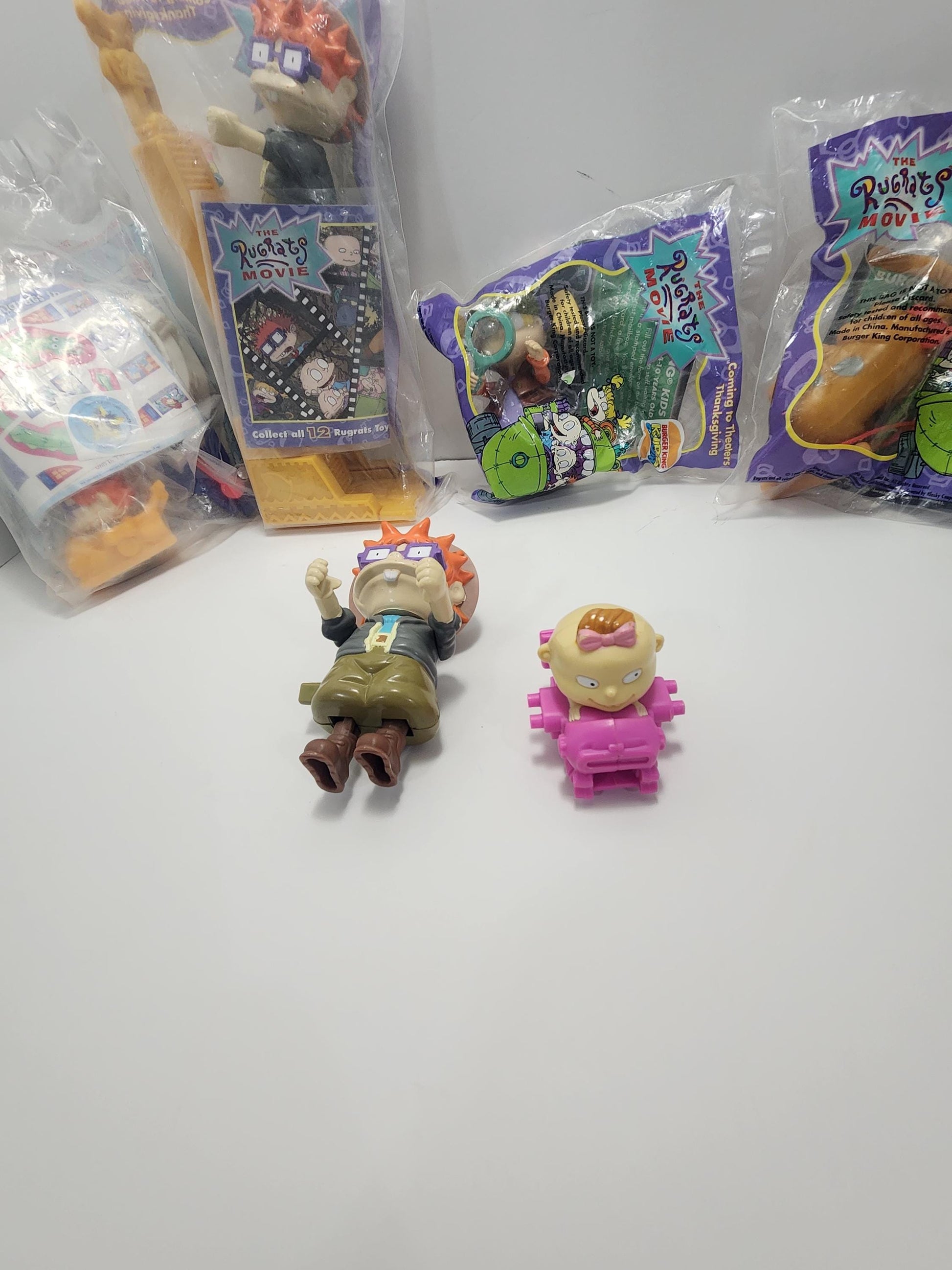 Rugrats Nickelodeon Burger King Toys - Rugrats - Rugrats Toys - Nickelodeon - Nickelodeon Toys - Fast Food Toys - Burger King Toys - Toys