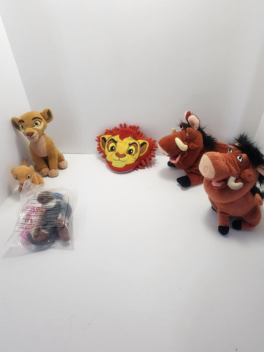 The Lion King Vintage Plush Figures - Disney - Disney Plush - Disney Toys - Lion King - The Lion King - Lion King Toys - Lion King Plush