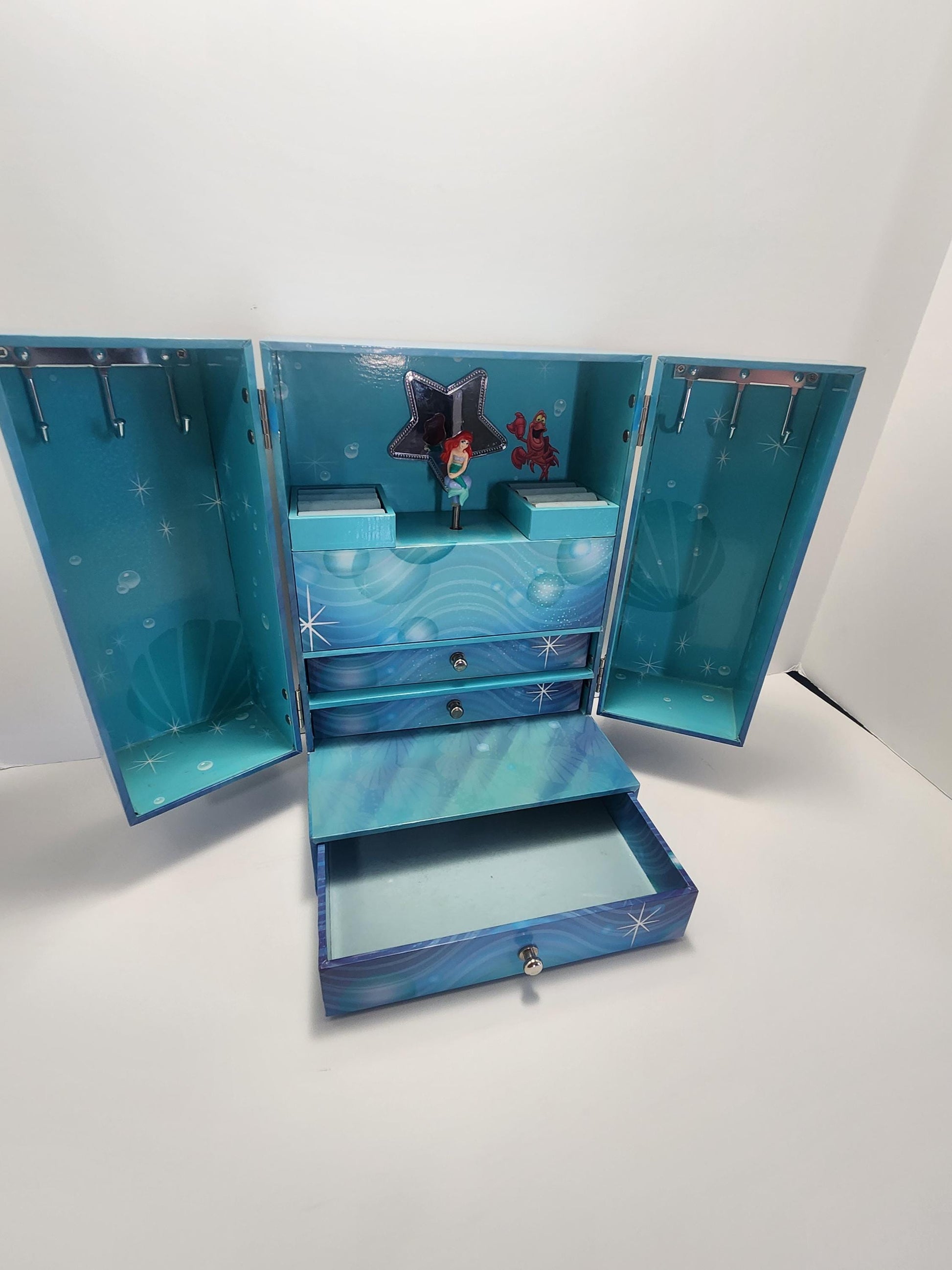 Disney's The Little Mermaid 1988 Vintage Musical Jewelry Box - Ariel - The Little Mermaid - Jewelry Box - Music Box - Musical