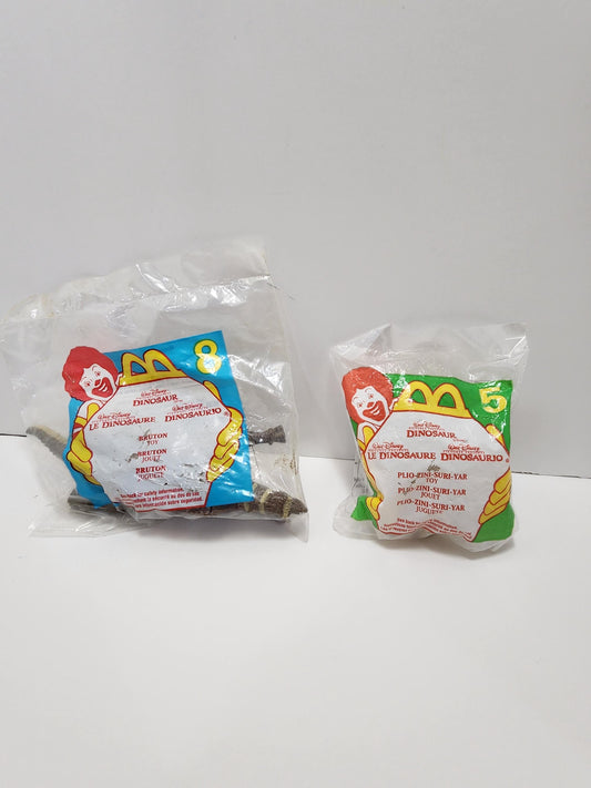 Disney Dinosaur Happy Meal Action Figures - Bruton - Alidar - Monkeys - Dinosaur - Dinosaur Movie - Disney - Disney Toys - Dinosaur Toys