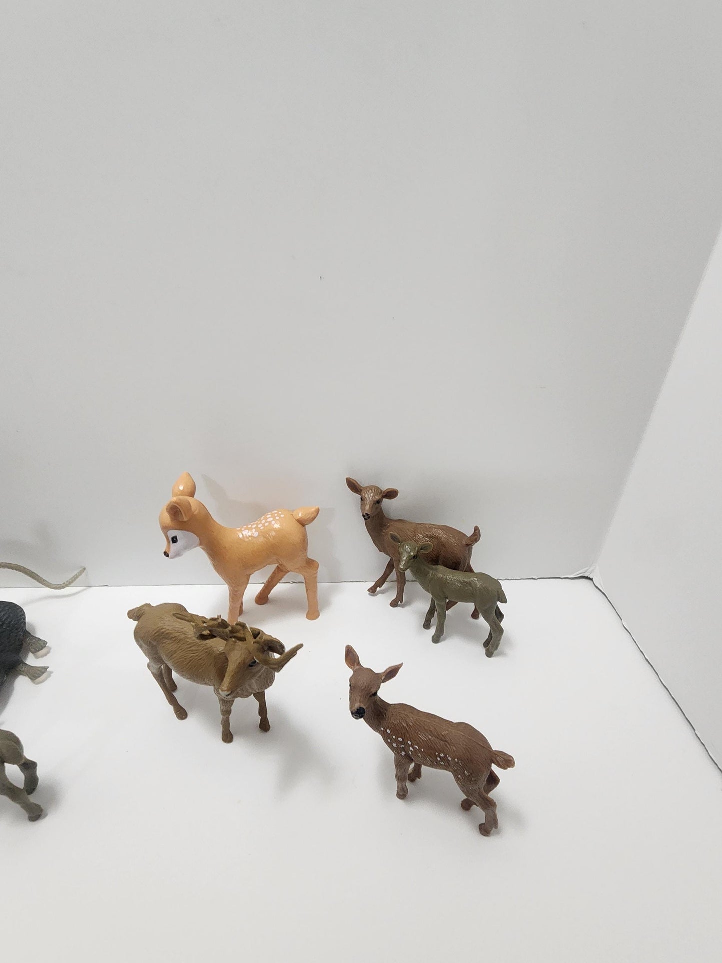 Animals Toys Playset Lot - Deer - Deers - Donkey - Donkey Figures - Animals - Animal Toys - Animal Playset