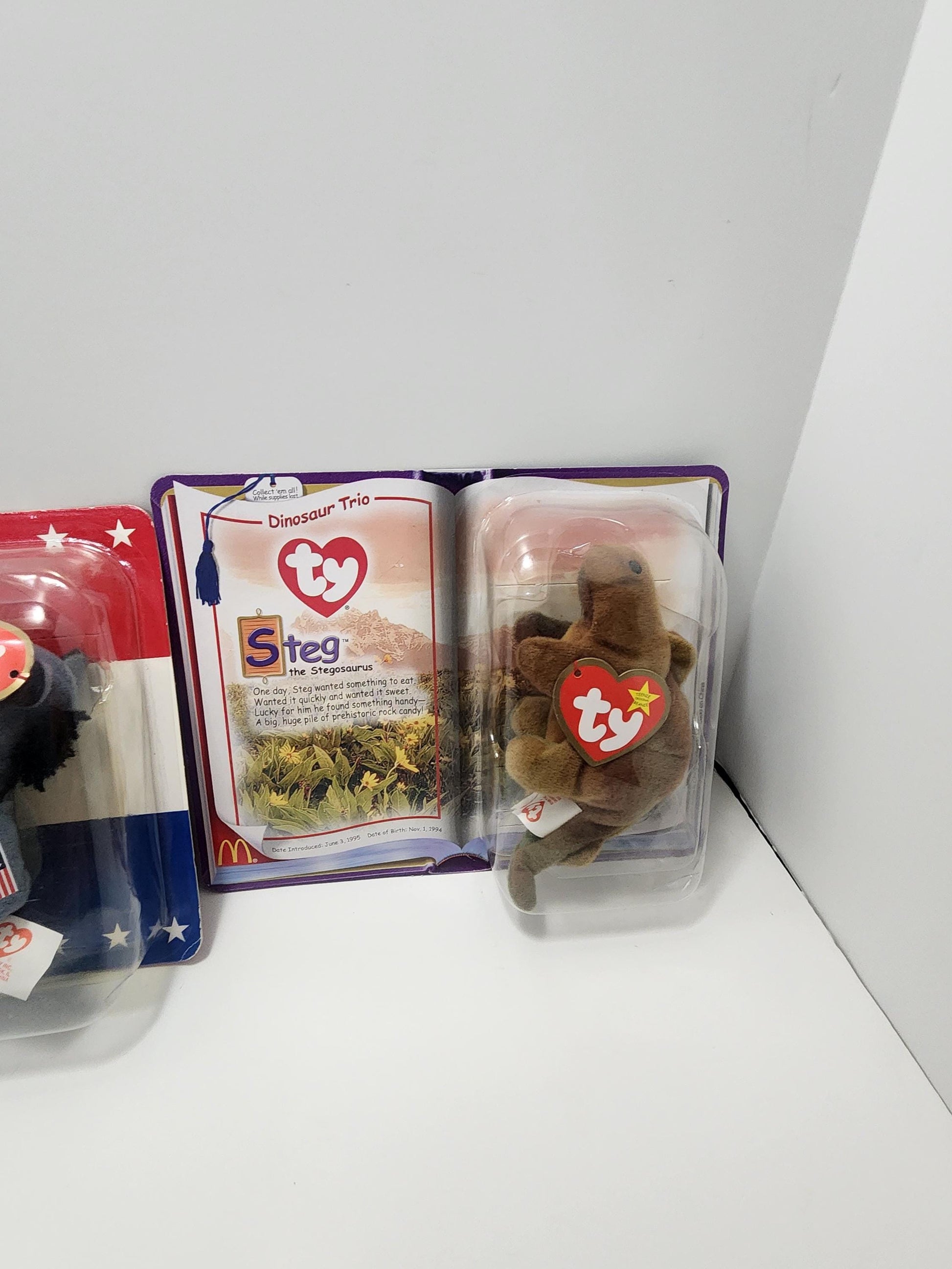 TY Beanie Babies Vintage 1990s Sealed - TY - TY Beanie Babies - Beanie Babies - Politics - Political - Presidential - Dinosaurs - Donkey