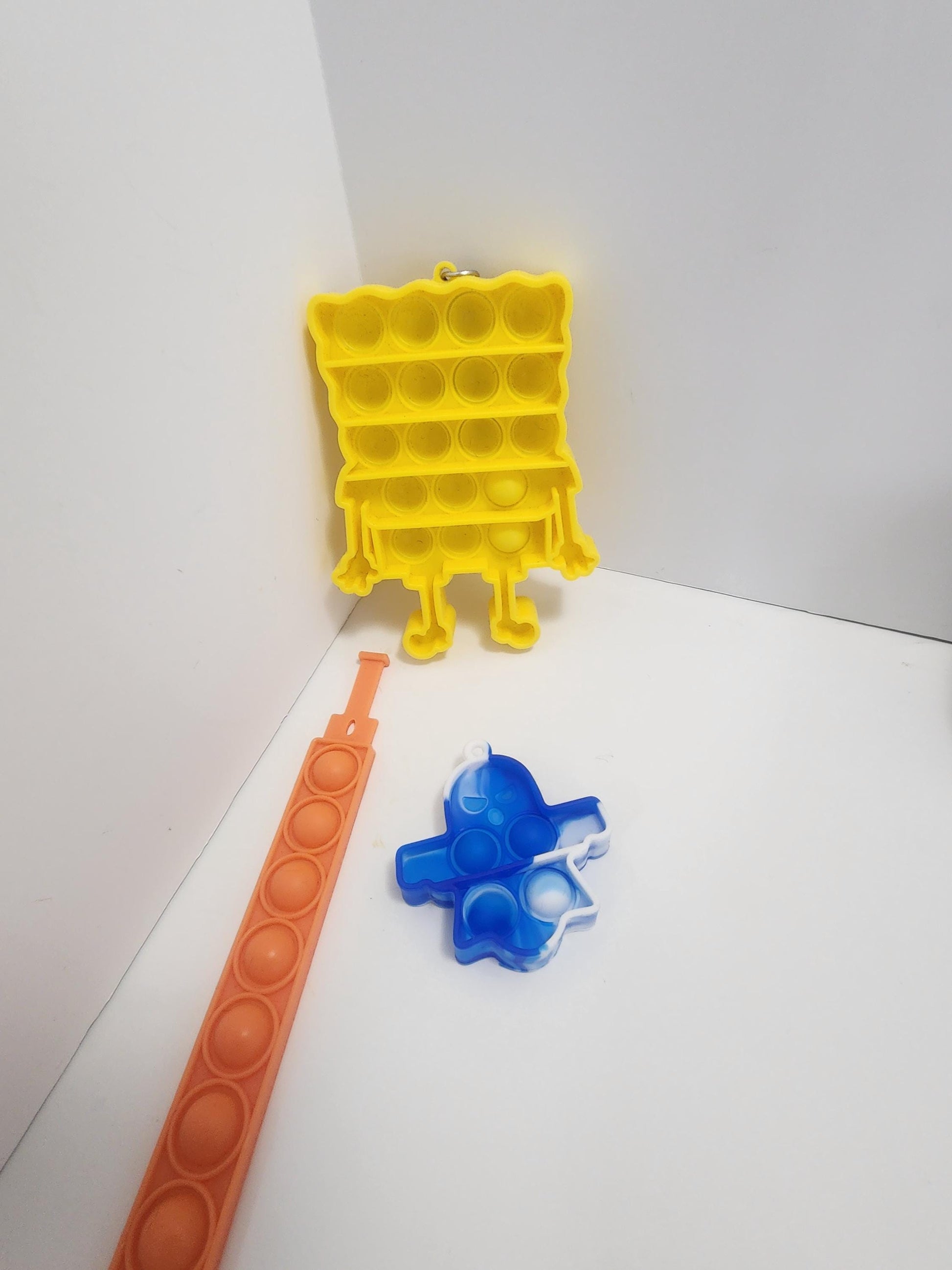 Fidget Pop Toys - Pop - Pop It's - Pop Toys - Fidget Toys - Fidget - Gaming - Pokemon - Pikachu - Spongebob SquarePants