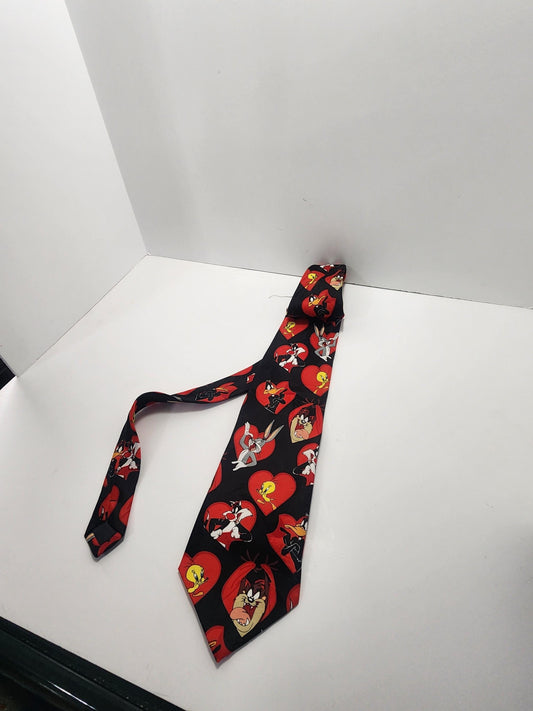 Looney Tunes Warner Brothers Men's Tie - Ties - Necktie - Looney Toons - Looney Tunes - Warner Brothers - Character Ties
