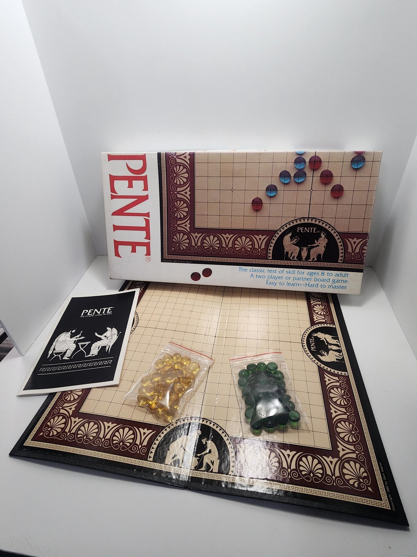 Parker Brothers 1980s Version Of Pente - Skill Games - Board Games - Vintage Games - Pente - Vintage Pente - Parker Brothers - Family Games