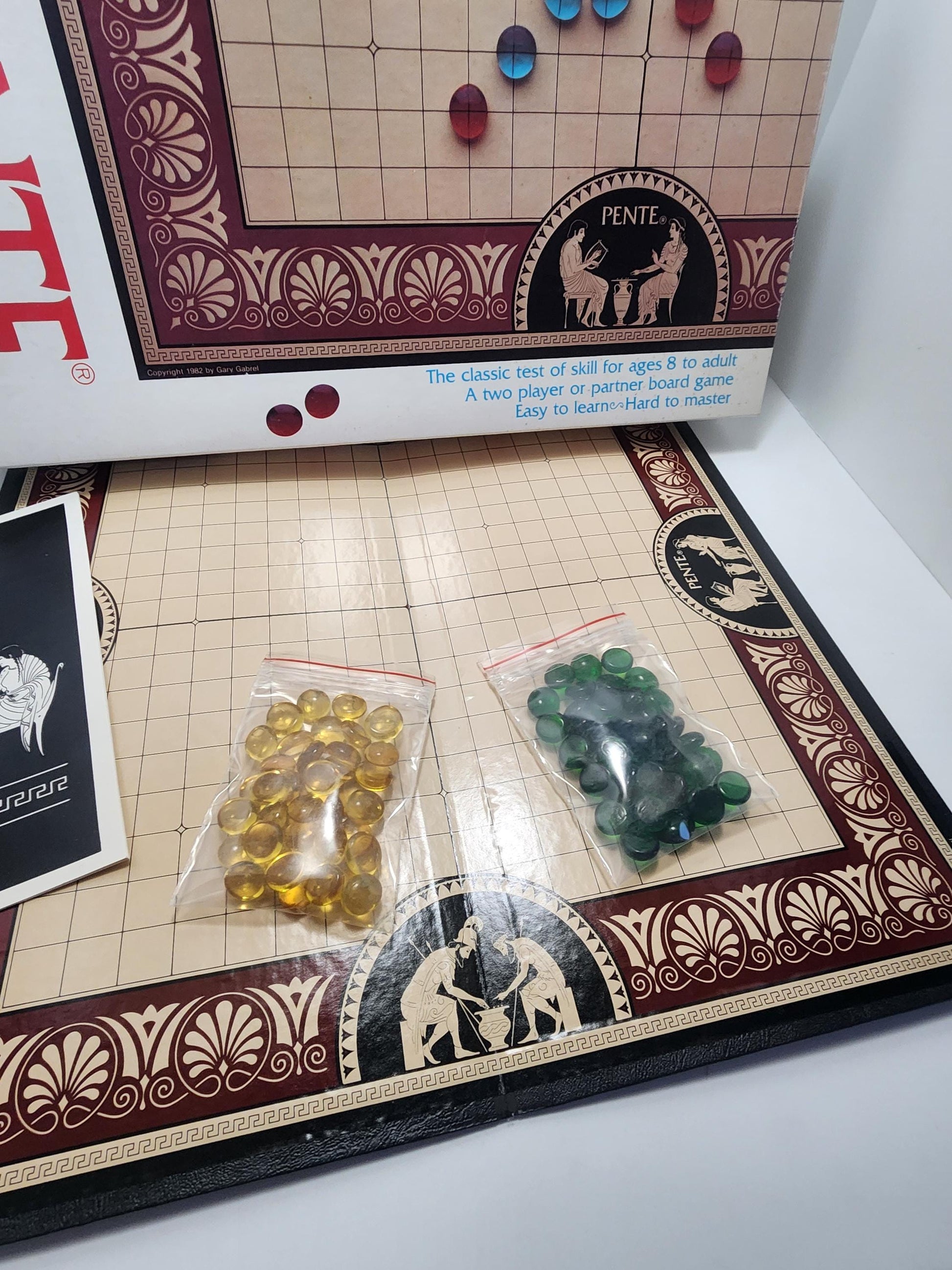 Parker Brothers 1980s Version Of Pente - Skill Games - Board Games - Vintage Games - Pente - Vintage Pente - Parker Brothers - Family Games