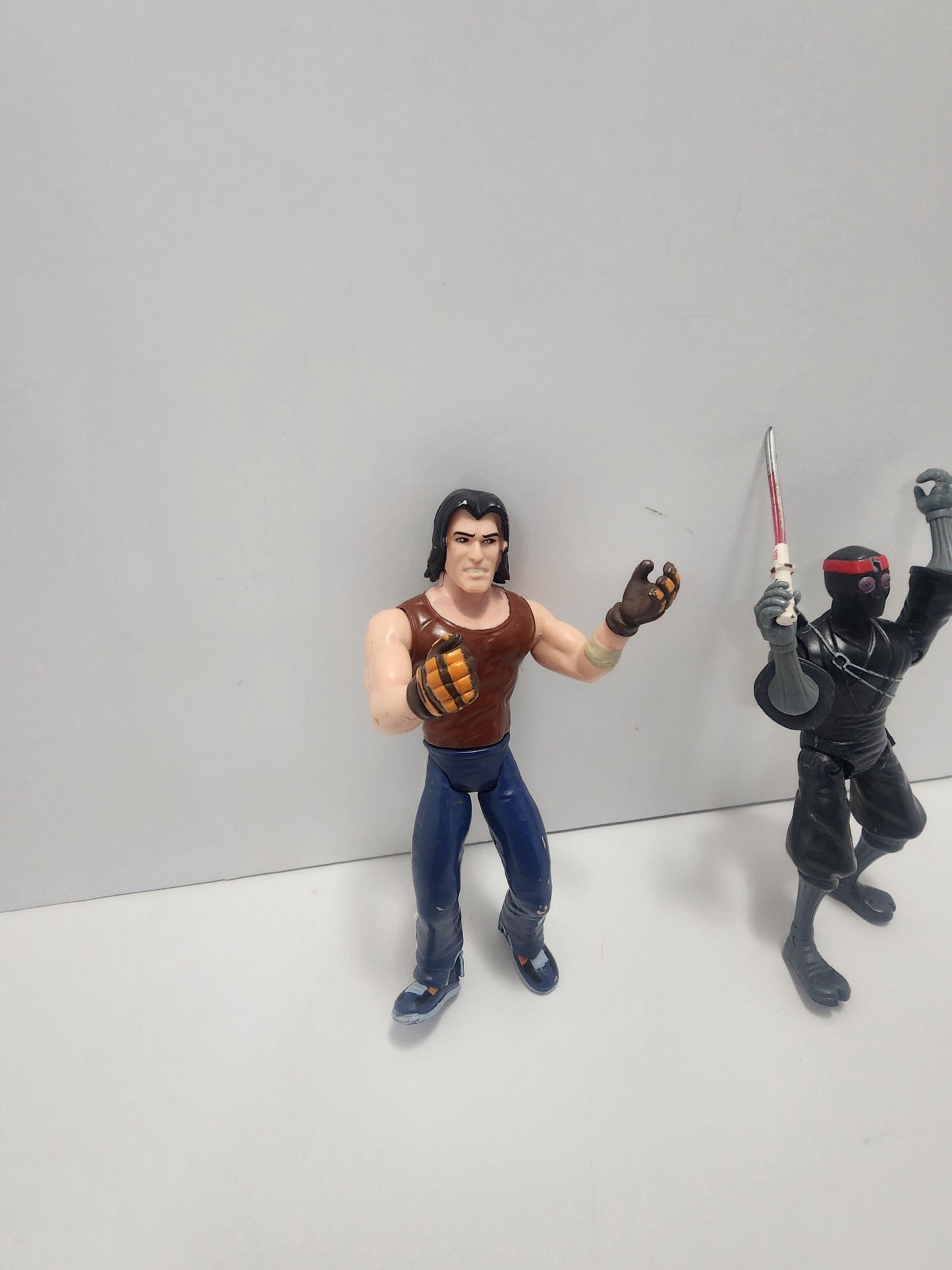 Teenage Mutant Ninja Turtles Foot Soldier and Casey Jones Lot of 2 - TMNT - Teenage Mutant Ninja Turtles - Ninja Turtles - Soldiers - Ninjas