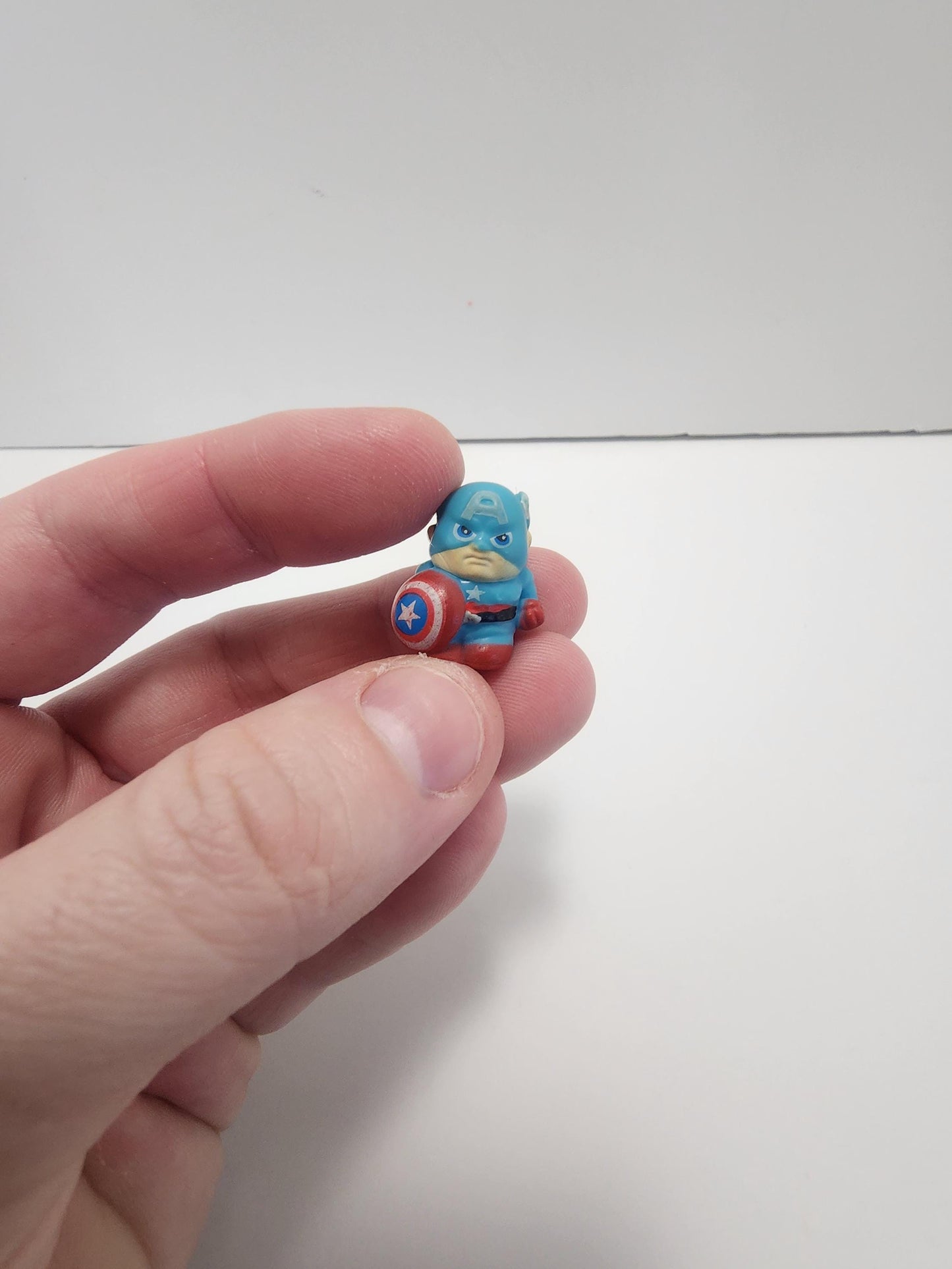 Captain America Squinkie Marvel Minature Squishy Figure - Squishy Toys - Captain America - Marvel - Marvel Toys - Soft Toys