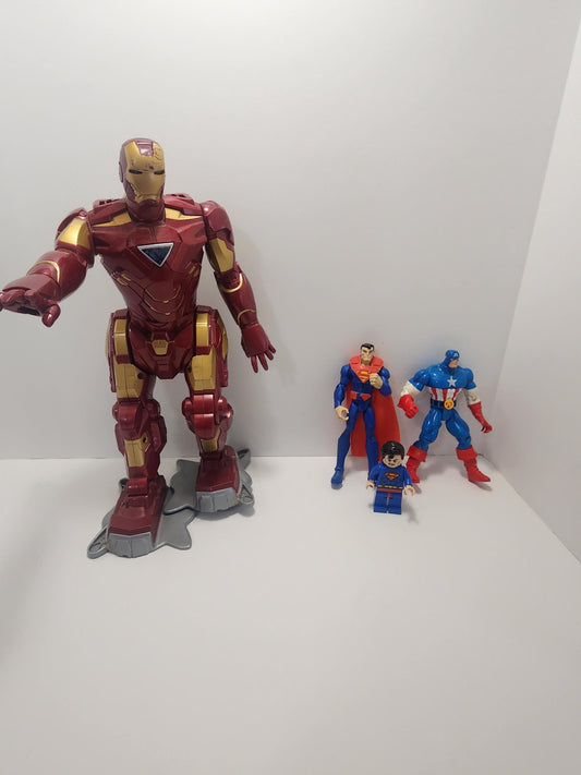 Marvel Action Figures - Talking Action Figures - Ironman - Iron Man - Captain America - Superman - Marvel - Marvel Toys - DC Toys - DC