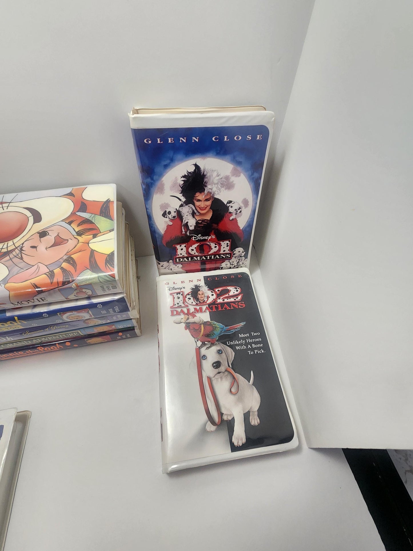 Disney Vintage Cartoon Vhs Movies - 101 Dalmations - Balto - Winnie The Pooh - Balto Movies - 101 Dalmations Movies - Winnie The Pooh Movies