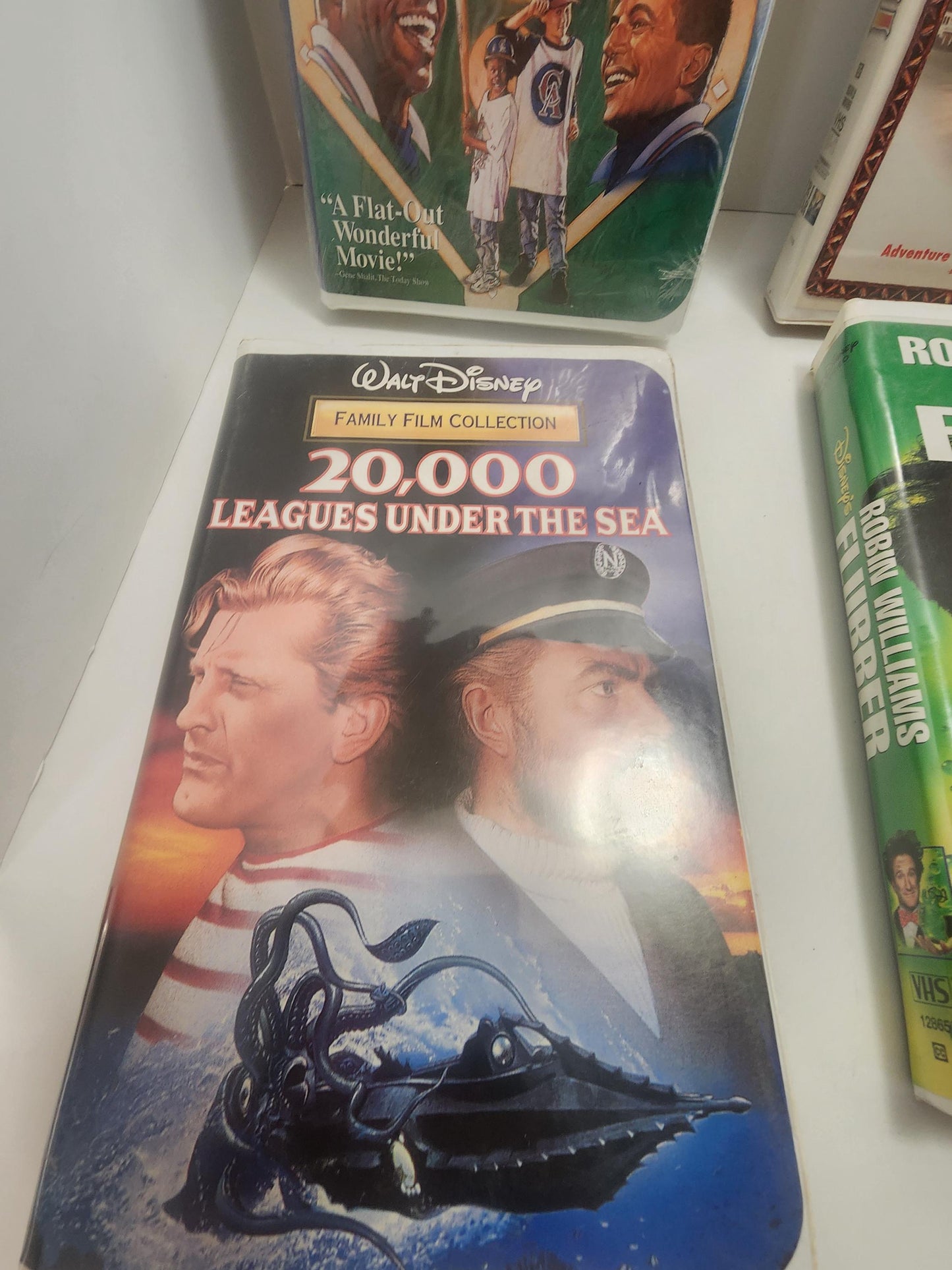 Vhs Vintage Movies - Movies - Vhs - Vintage Movies - Flubber - Robin Williams - Angels In The Oufield - Muppets - Christmas Movies