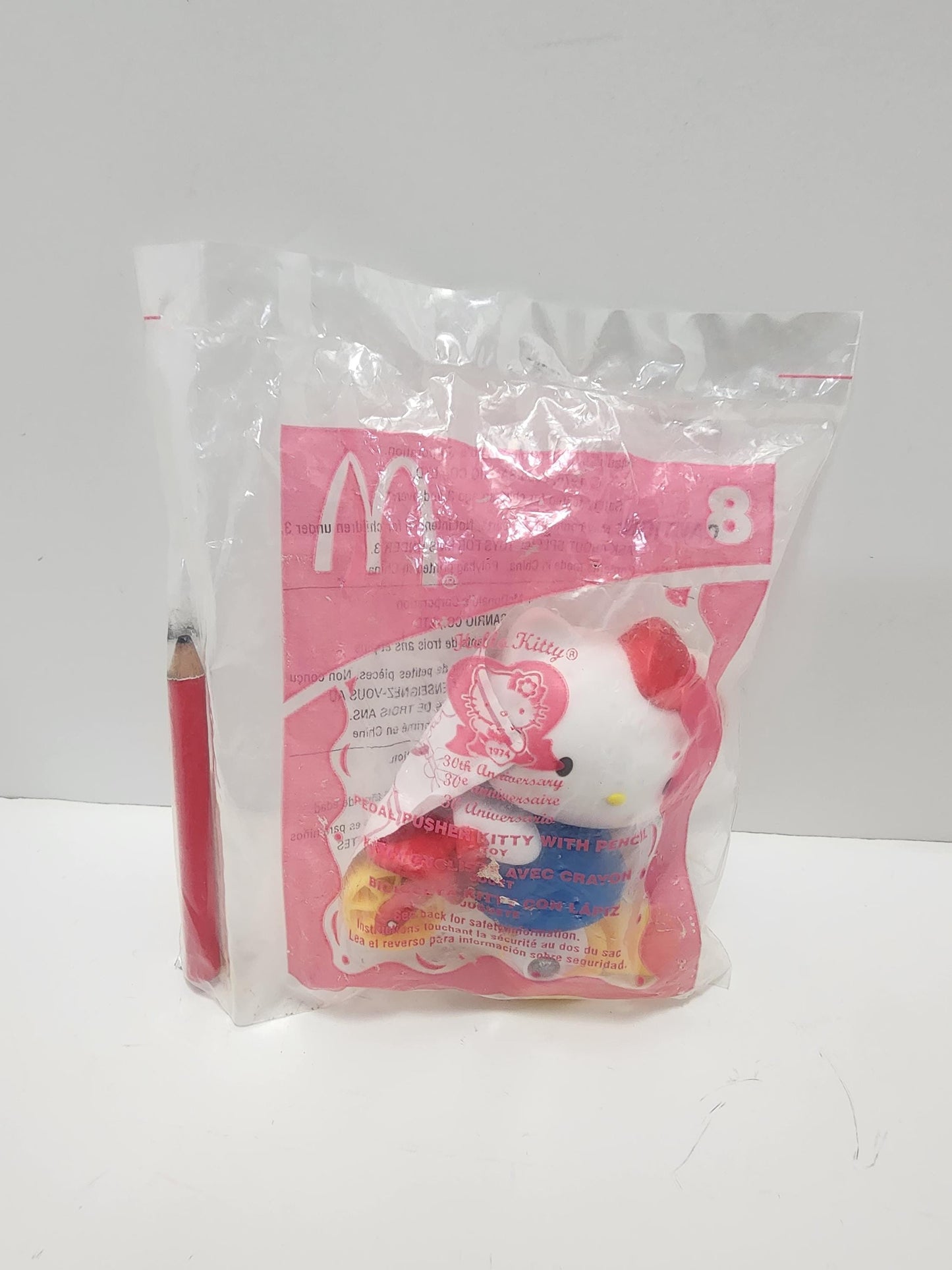 Sanrio Hello Kitty 2004 30th Anniversary Figure Sealed - Hello Kitty - Hello Kitty Toys - Sanrio - Sanrio Toys - Anniversary - Happy Meals