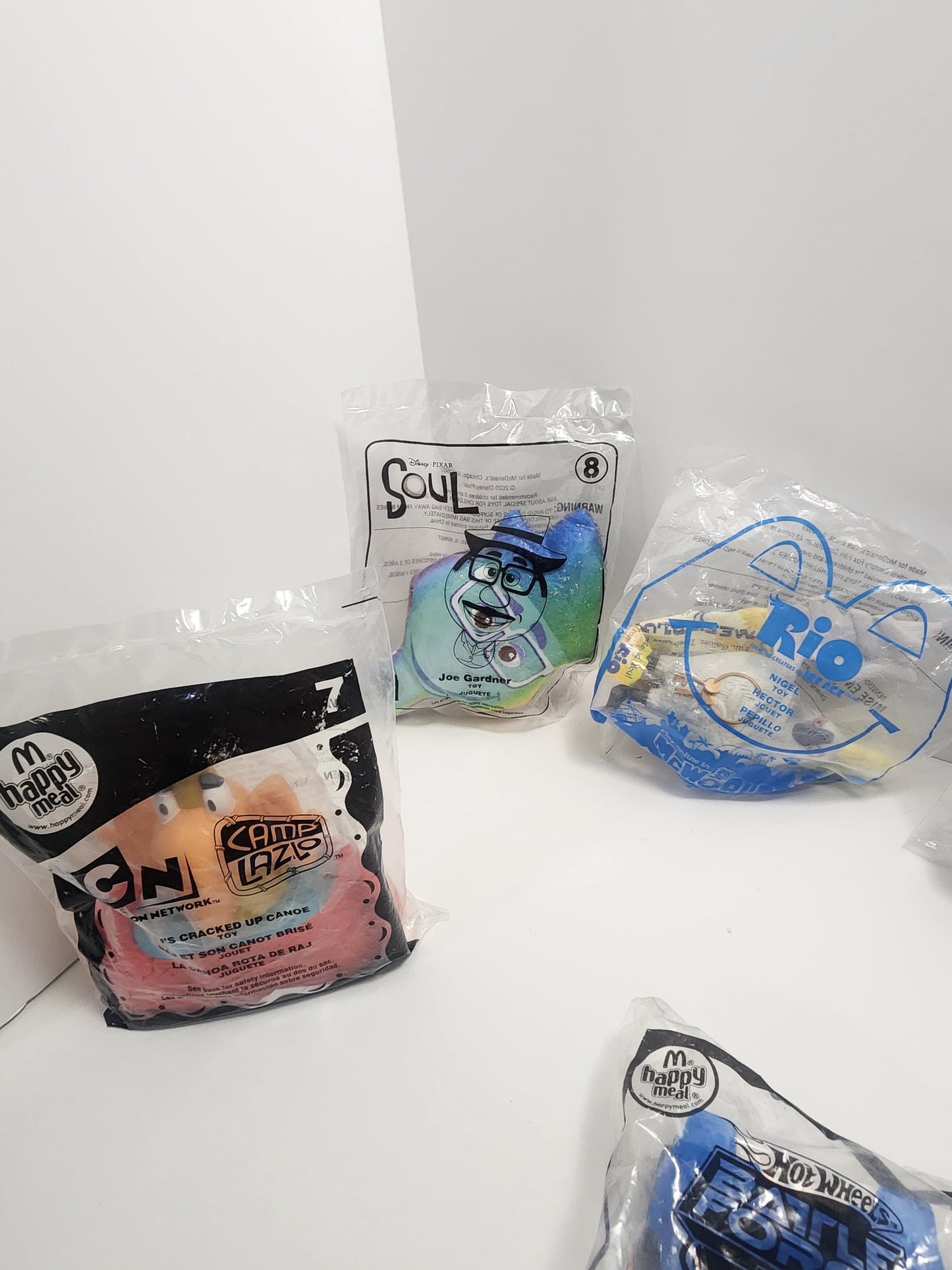 Mcdonalds Happy Meal Toys - Rio - Megamind - Ronald Mcdonald - Battle Force - Soul - Camp Lazlo - Megamind Toys - Mcdonald Toys