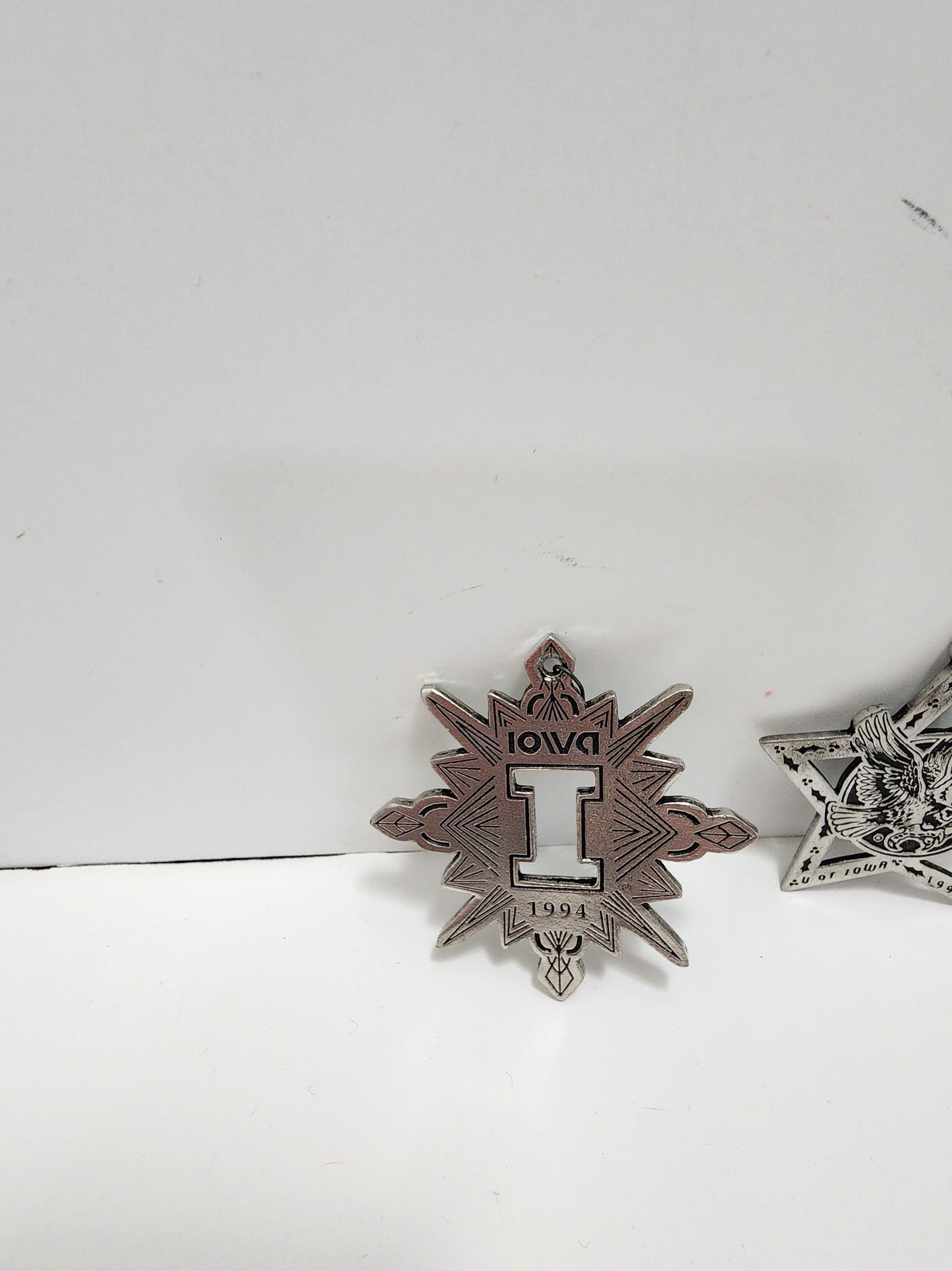 Iowa 1990s Vintage Christmas Ornaments - Iowa - Ornaments - Christmas - Christmas Ornaments - Iowa Decor - Hawkeyes - Vintage Ornaments