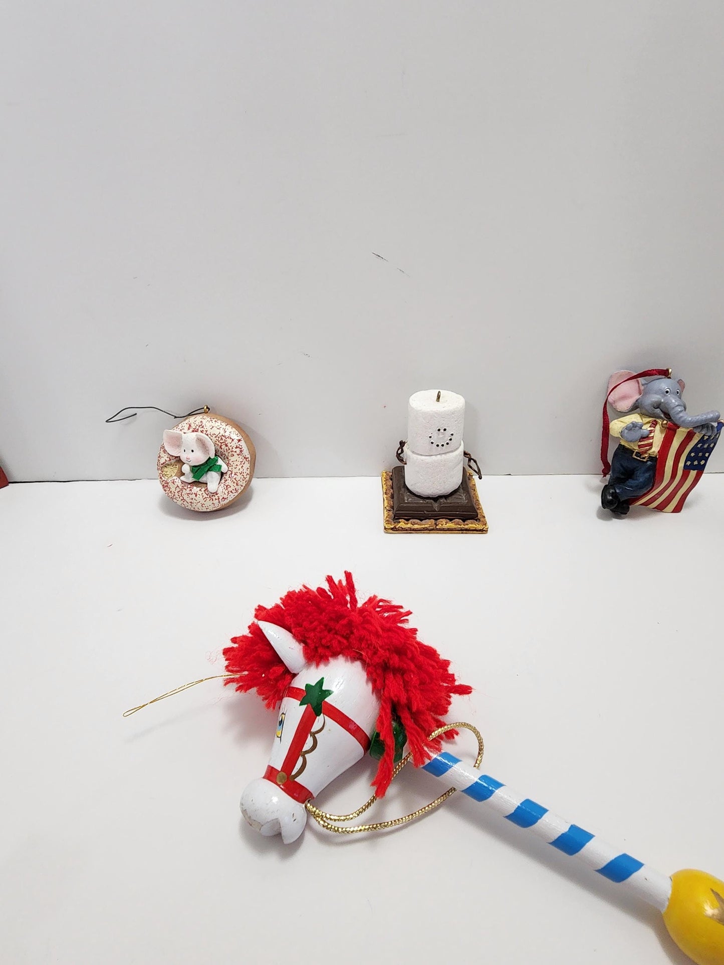 Special Vintage Christmas Ornaments - Ornaments - Christmas - Panda - Seashell - Donuts - Mice - Mouse - Ducks - Mallard Duck - Piano