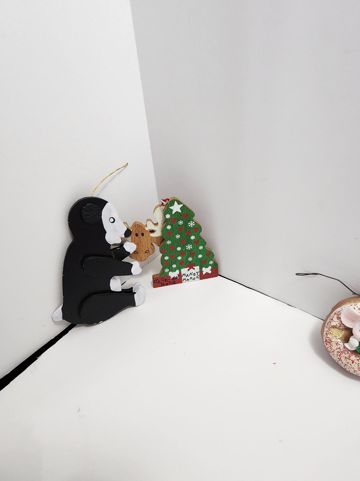 Special Vintage Christmas Ornaments - Ornaments - Christmas - Panda - Seashell - Donuts - Mice - Mouse - Ducks - Mallard Duck - Piano