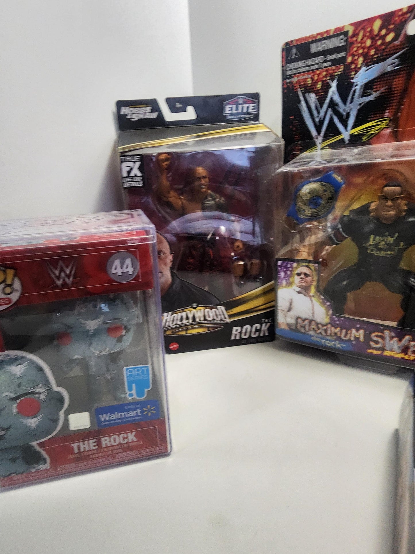 Wwe Wwf Action Figures - Mankind - The Rock - Dwayne Johnson - WWE- Wwf - Wwf Figures - Wrestling Action Figures - The Undertaker