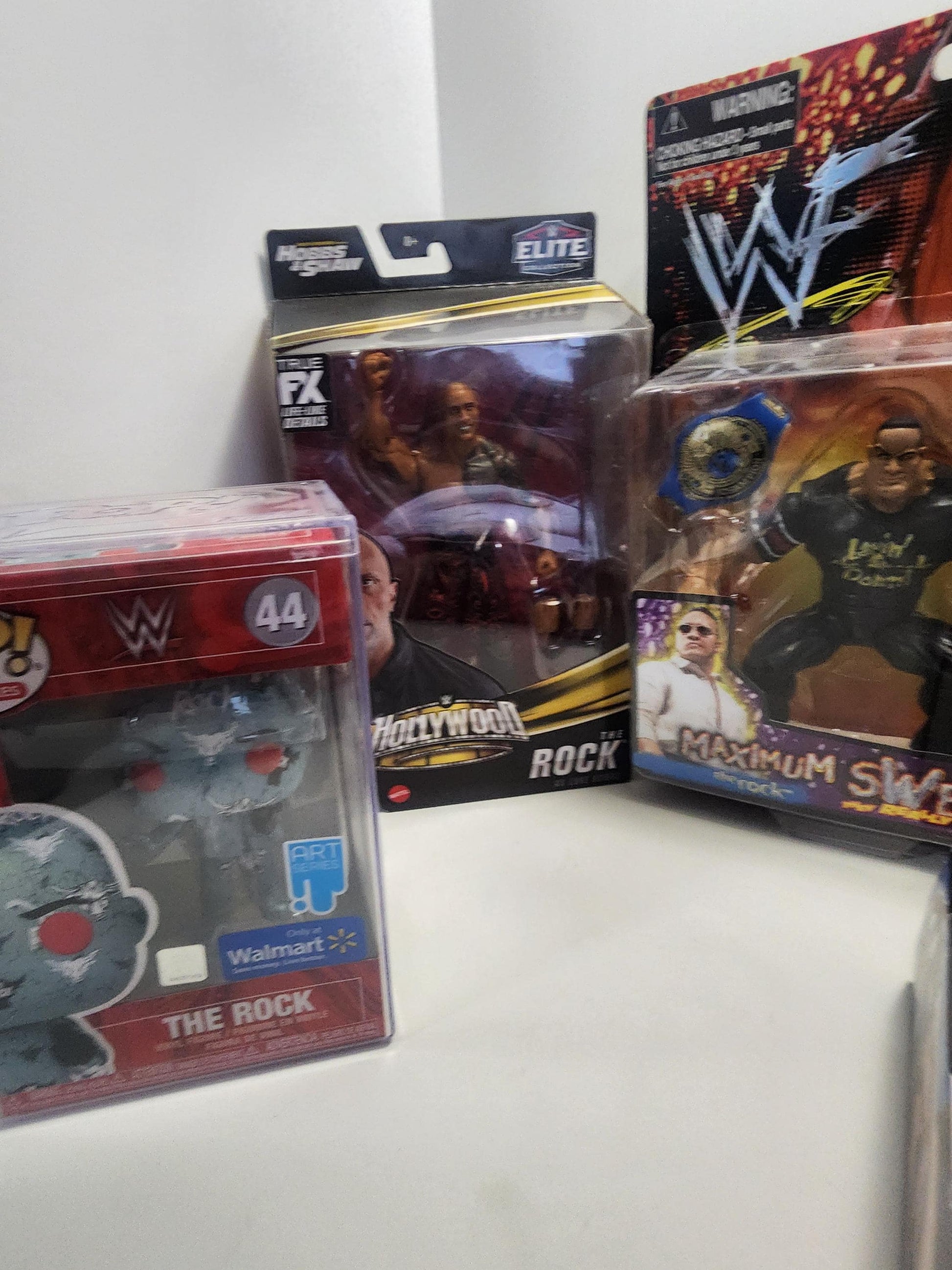 Wwe Wwf Action Figures - Mankind - The Rock - Dwayne Johnson - WWE- Wwf - Wwf Figures - Wrestling Action Figures - The Undertaker