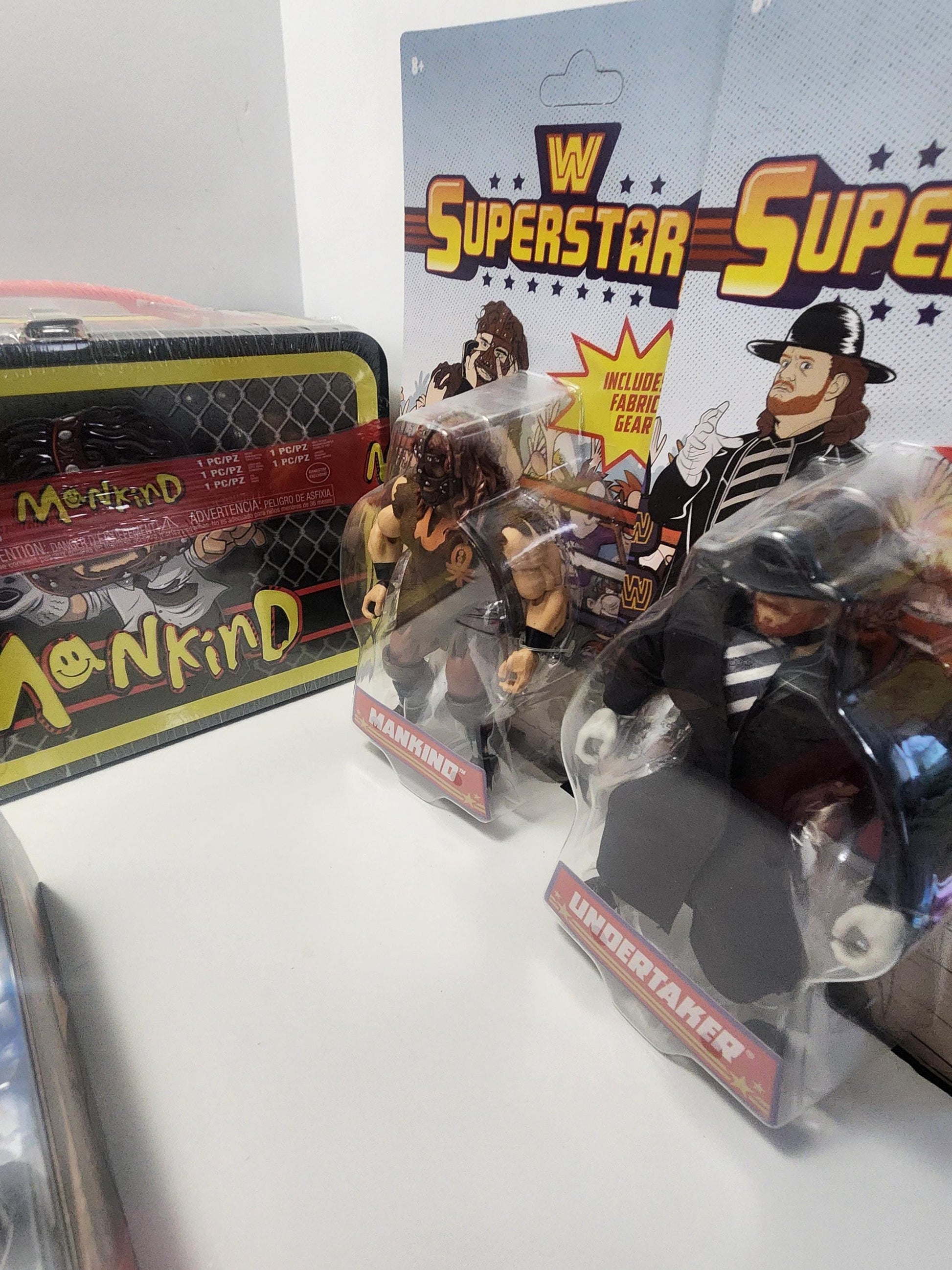 Wwe Wwf Action Figures - Mankind - The Rock - Dwayne Johnson - WWE- Wwf - Wwf Figures - Wrestling Action Figures - The Undertaker