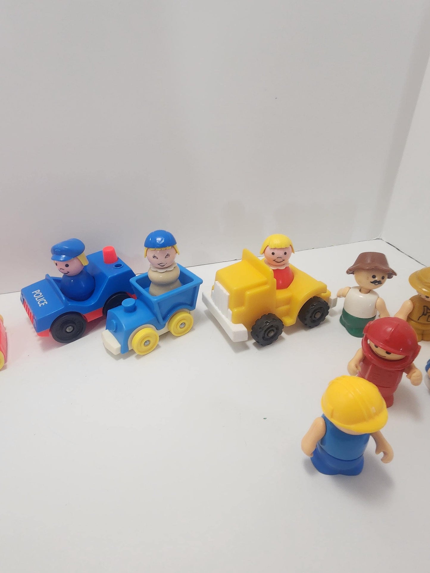 Fisher Price Figures - Playsets - Vintage Toys - 1980s Toys - Playskool - Playmobil - Pretend Play - Daycare Toys