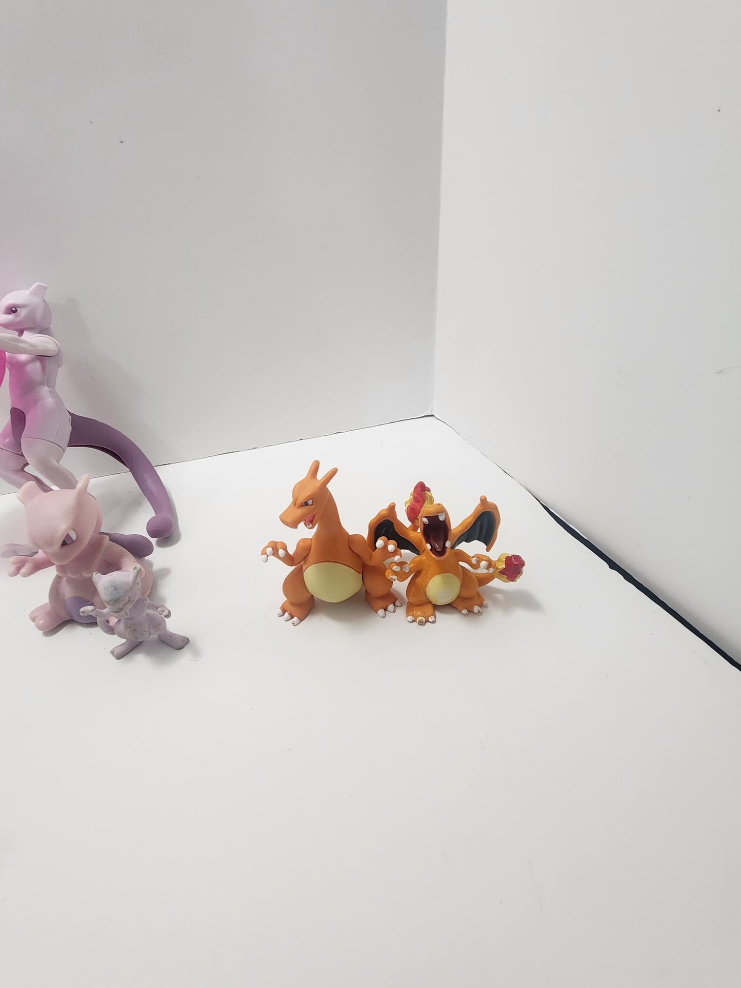 Talking Tomy Togepi and Other Vintage Pokemon Figures - TCG - Pokemon Cards - Vintage Toys - Tomy - Tomy Toys - Charizard - Mewtwo