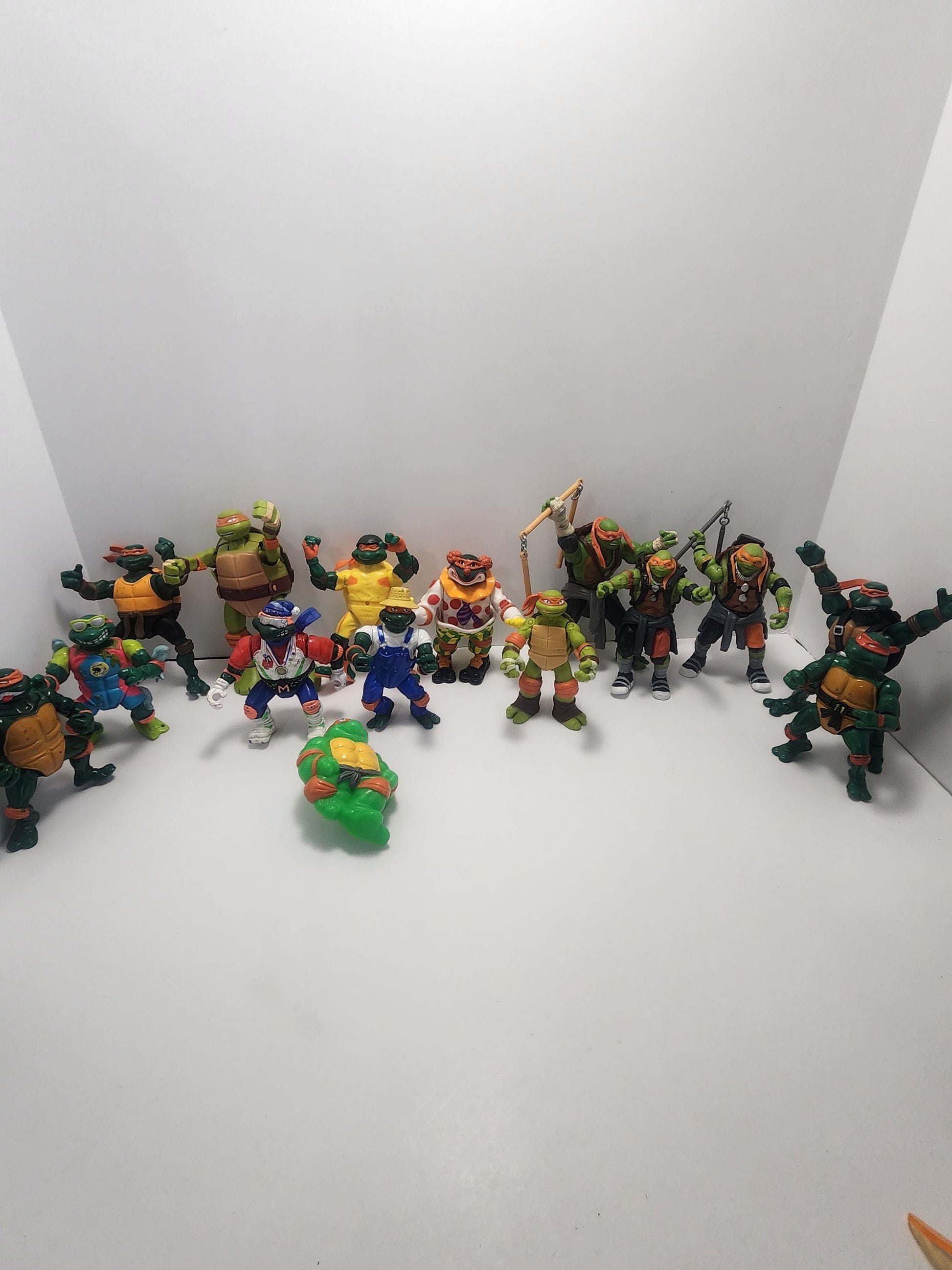 Teenage Mutant Ninja Turtles Vintage Action Figures - Michelangelo - Tmnt - Mirage - Mirage Toys - Ninja Turtles