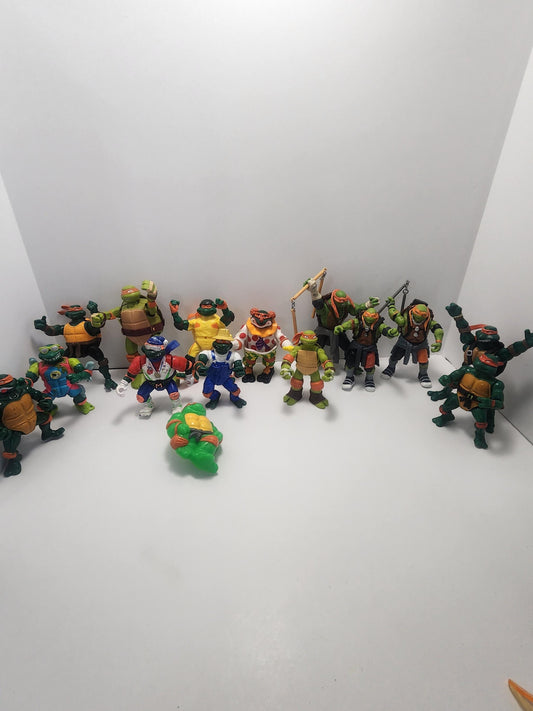 Teenage Mutant Ninja Turtles Vintage Action Figures - Michelangelo - Tmnt - Mirage - Mirage Toys - Ninja Turtles