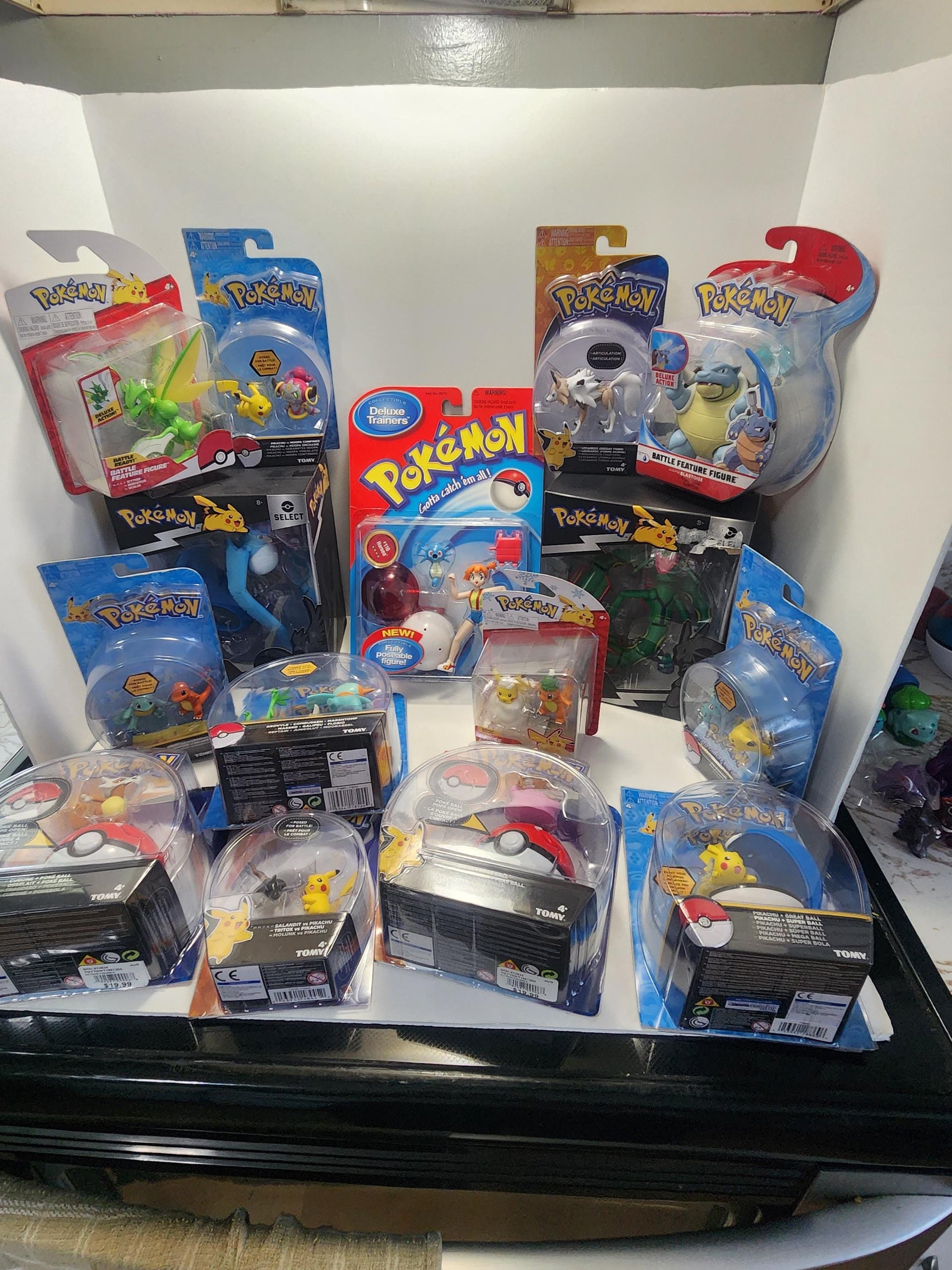 Pokemon Action Figures - Pokemon - Pokemon Trading Cards - TCG - Collectable Toys - Action Figures - Misty - Pikachu