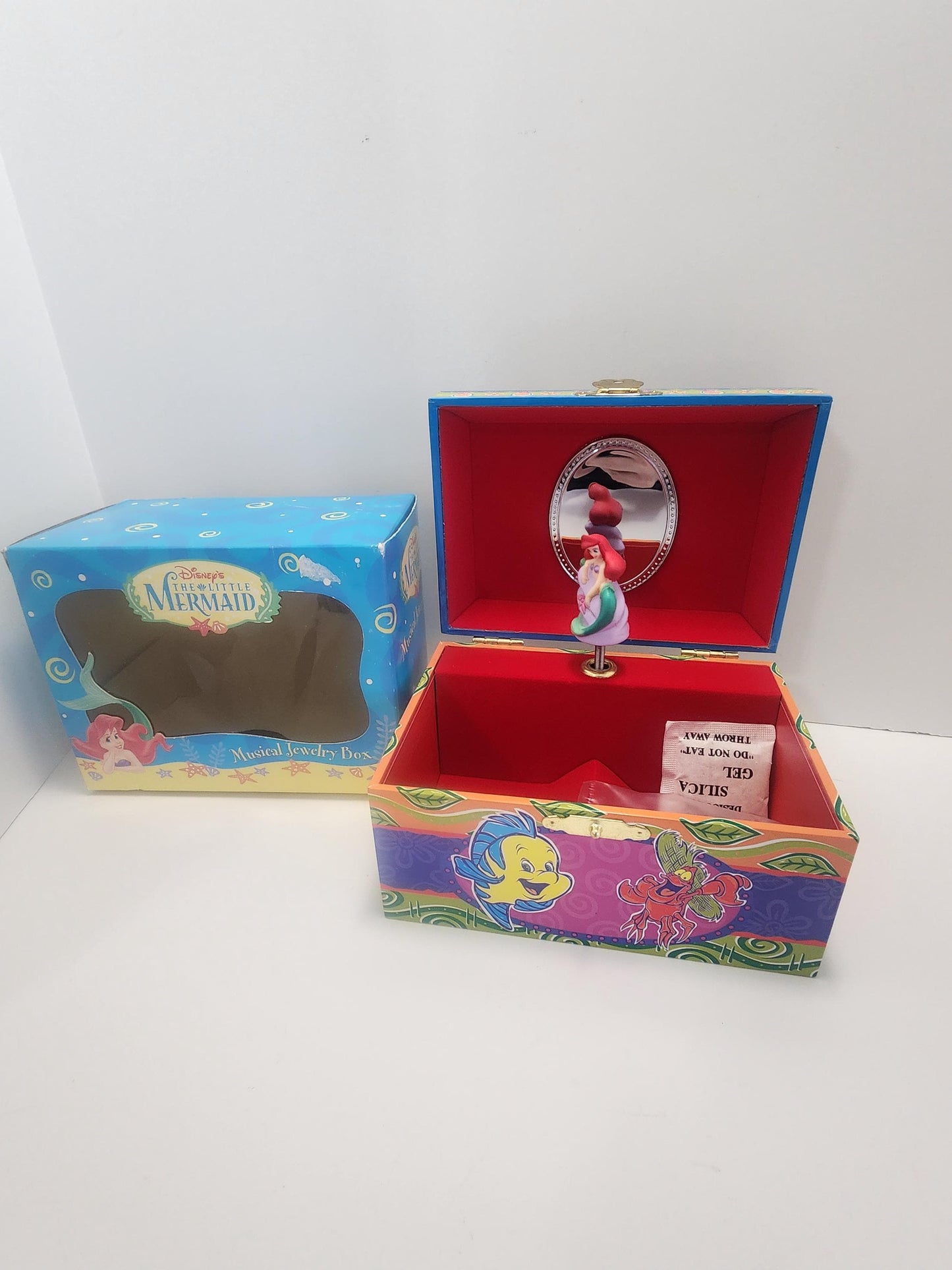 Disney's The Little Mermaid 1988 Vintage Musical Jewelry Box - Ariel - The Little Mermaid - Jewelry Box - Music Box - Musical