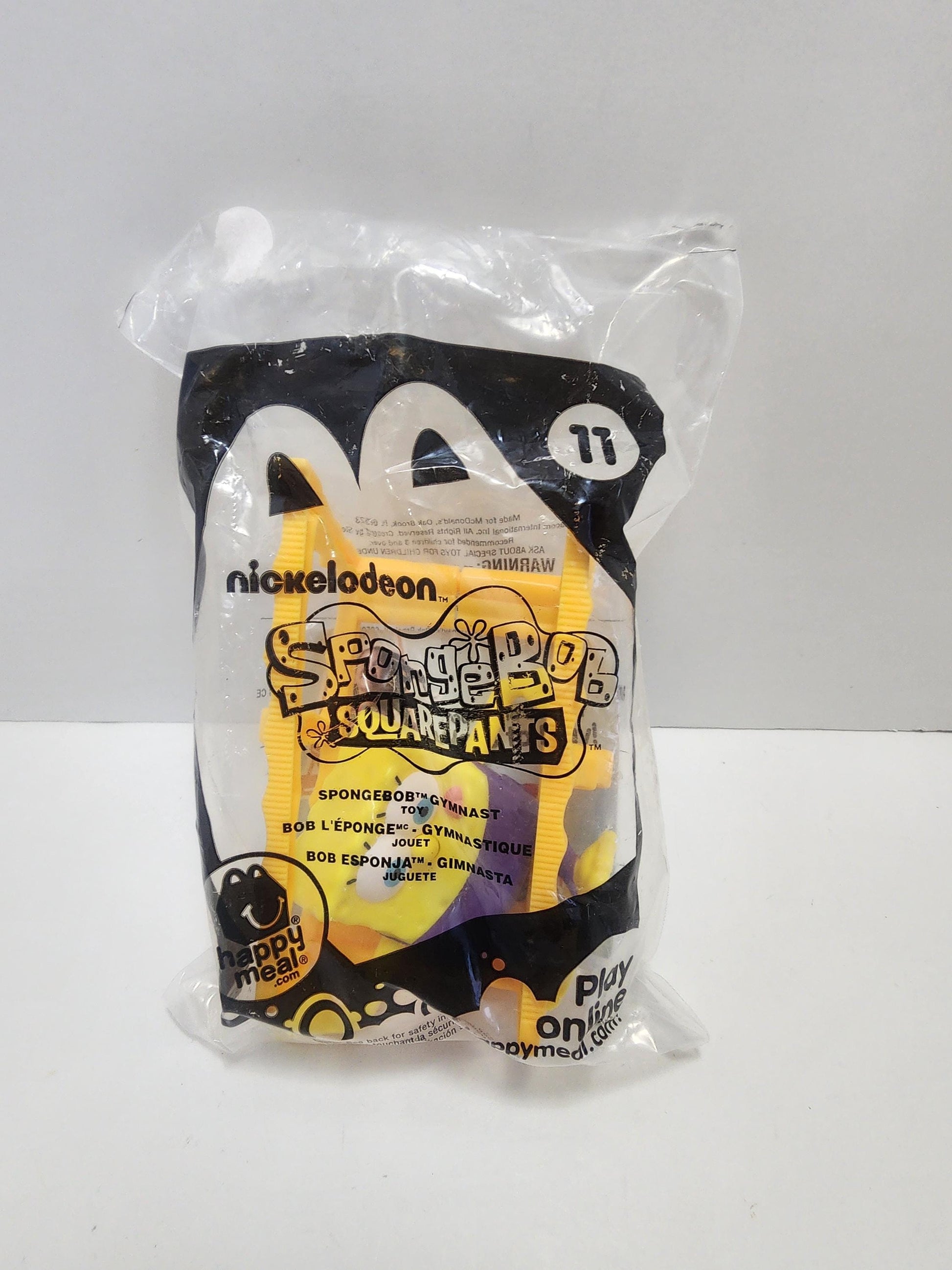 Spongebob Squarepants 2000s Vintage Nickelodeon Fast Food Toy - Nickelodeon - Spongebob Squarepants - Fast Food Toys
