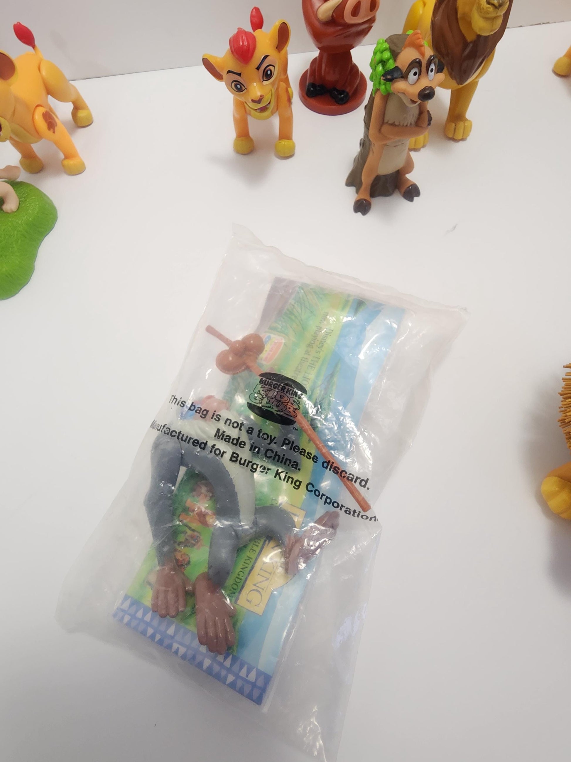 Disney's The Lion King Vintage 1990s 2000s Toy Figures - Disney - Disney Toys - The Lion King - Lion King Toys - Simba - Rafiki