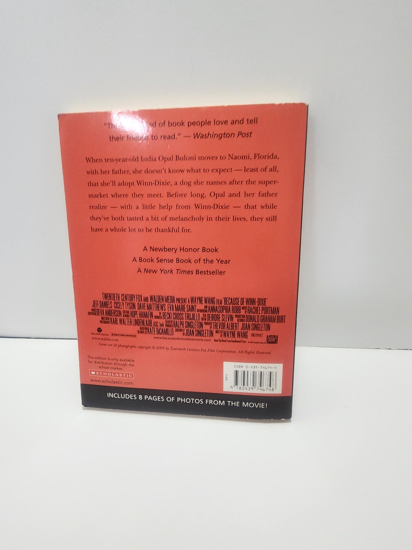 2005 Because Of Winn Dixie By Kate Dicamello - Vintage Books - 2000s Books - Winn Dixie - Because Of Winn Dixie - Kate Dicamello