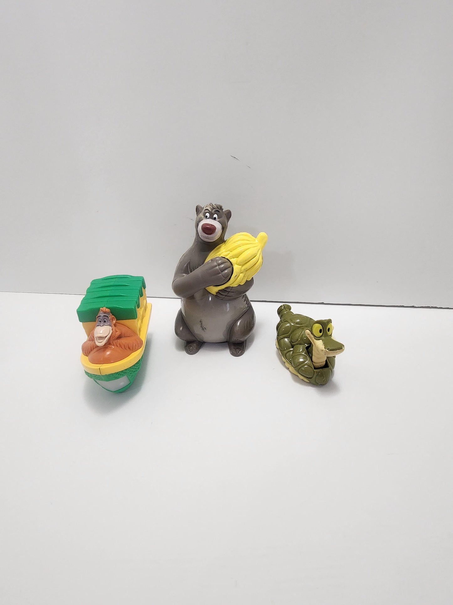 The Jungle Book Disney Toy Lot of 3 - Wind Up Toys - Candy Dispenser - Disney - Disney Toys - Baloo - The Jungle Book - Jungle Book Toys