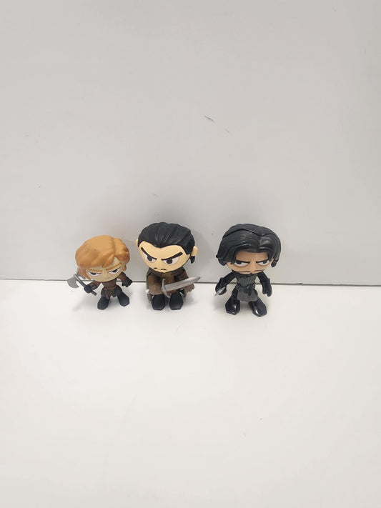 Game Of Thrones Lot of 3 Toys Figures - GOT - GOT Toys - Game Of Thrones - Game Of Thrones Toys - Vintage Toys - TV Shows - Tv Show Toys