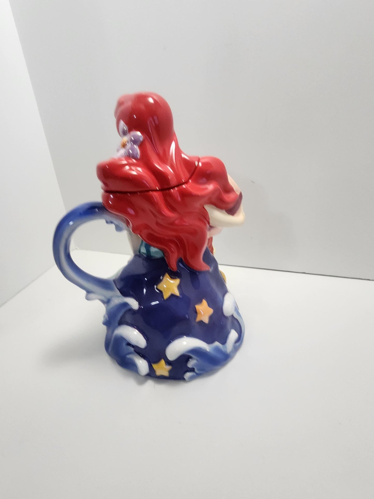 Disney The Little Mermaid Ariel Ceramic Teapot - Teapot - Ceramic Teapot - Ariel - Mermaids - Disney - The Little Mermaid - Disney Teapot