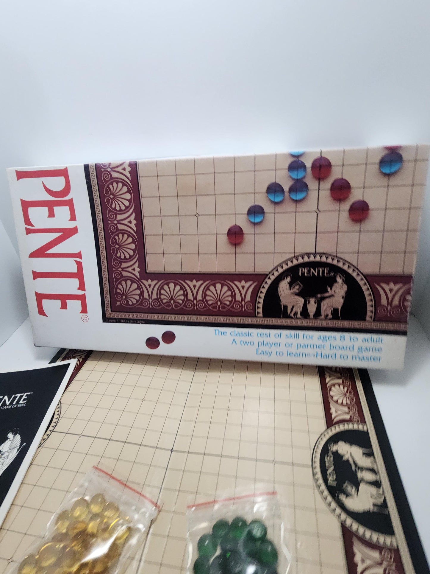 Parker Brothers 1980s Version Of Pente - Skill Games - Board Games - Vintage Games - Pente - Vintage Pente - Parker Brothers - Family Games