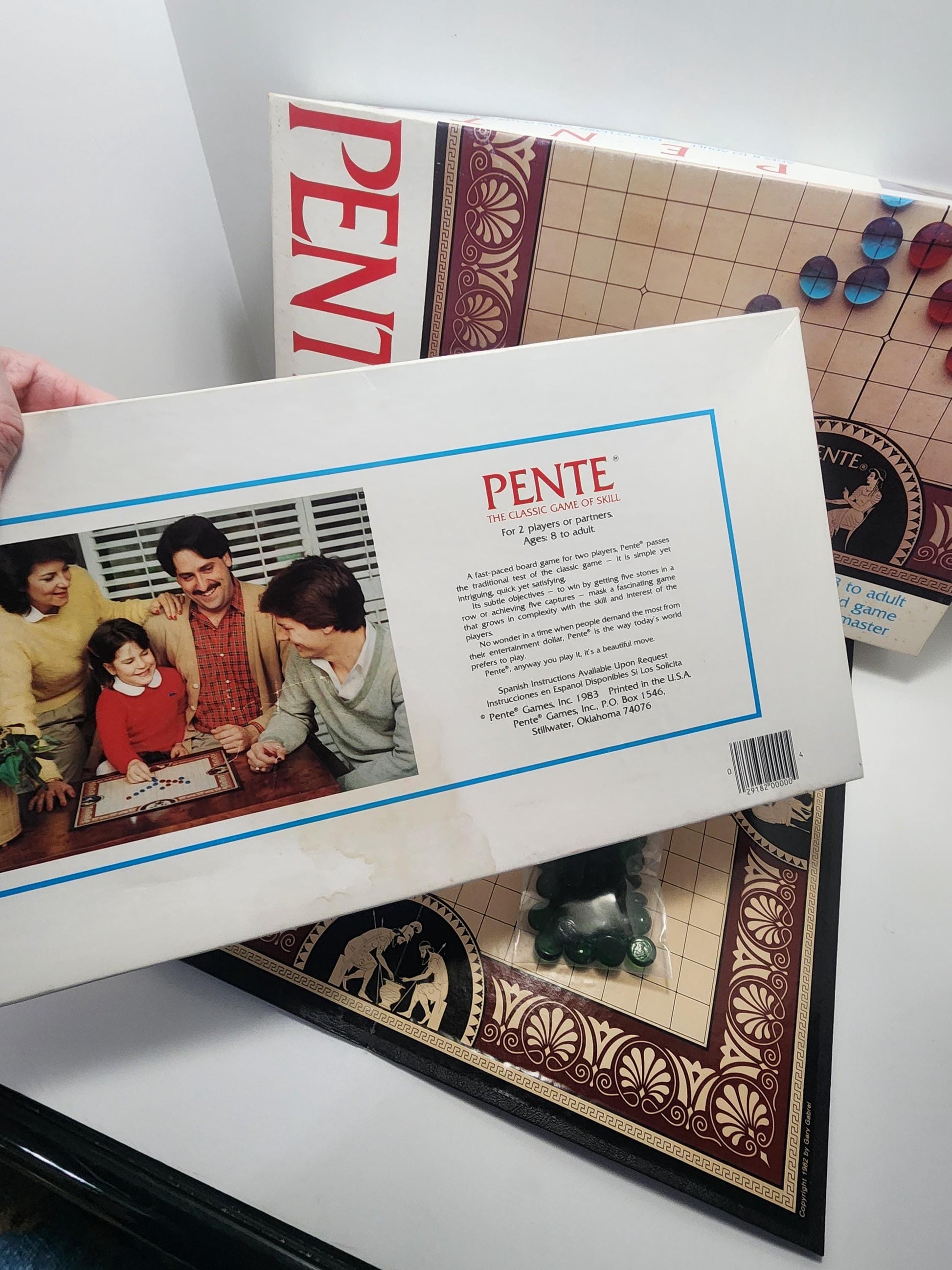 Parker Brothers 1980s Version Of Pente - Skill Games - Board Games - Vintage Games - Pente - Vintage Pente - Parker Brothers - Family Games