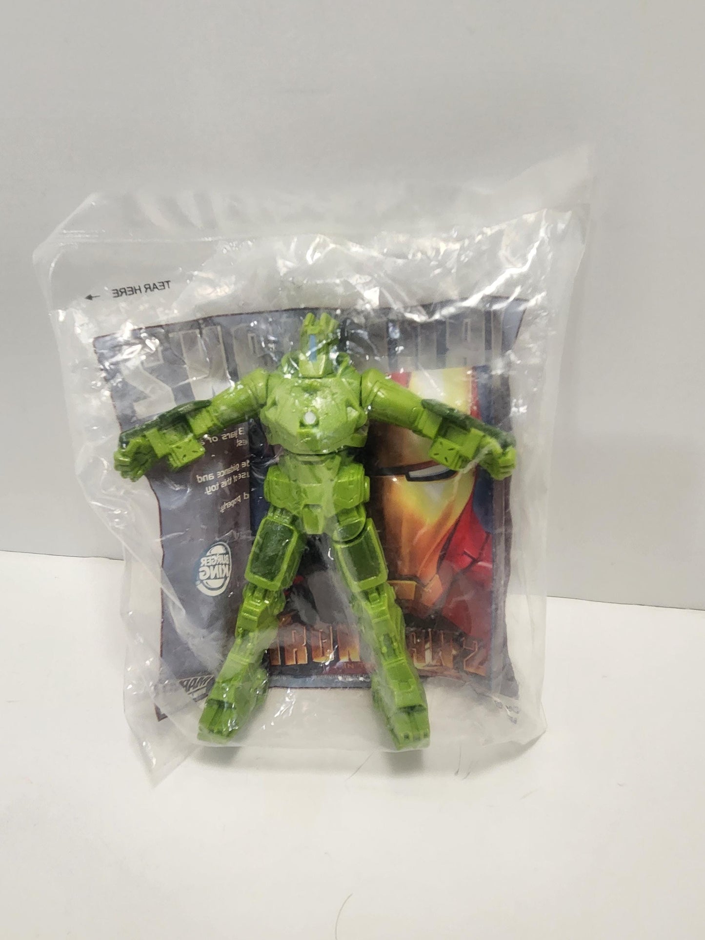 Marvel 2010 Iron Man Action Figure - Kids Meal Toys - Burger King - Burger King Toys - Iron Man - Iron Man Toys - Marvel - Marvel Toys