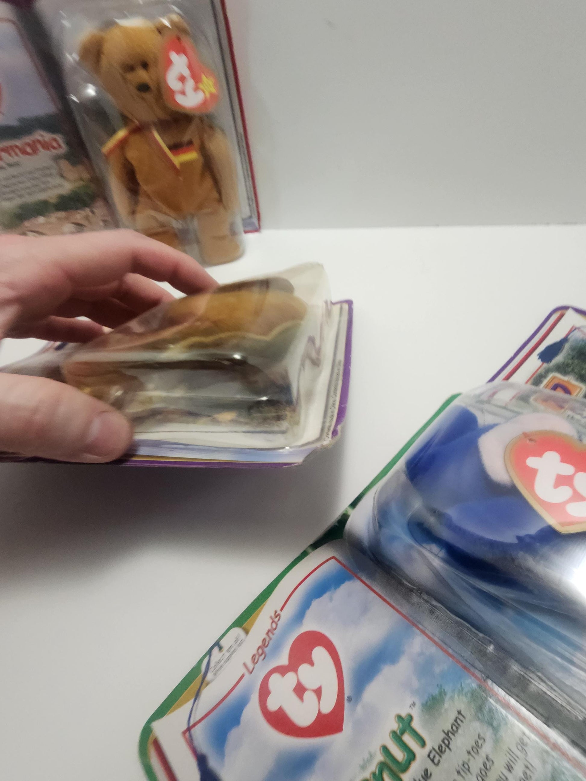 Ty Beanie Babies Lot of 4 - TY - Beanie Babies - Dinosaur - Dinosaur Toys - Plushies - Stuffed Animals - Ty Dinosaurs