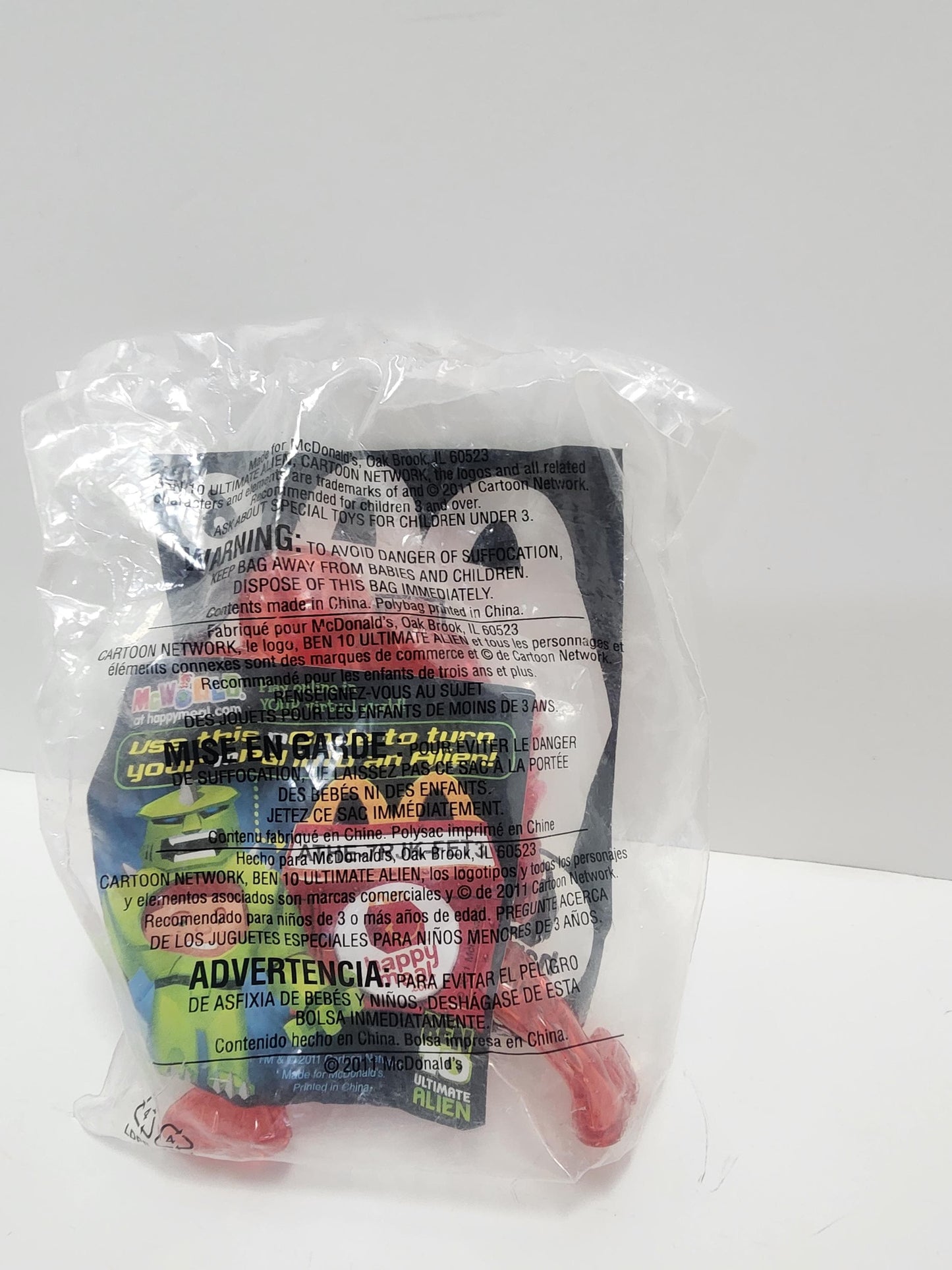 Ben 10 Action Figure - Ben 10 - Ben 10 Toys - Aliens - Alien Toys - Mcdonalds Toys - Happy Meal Toys