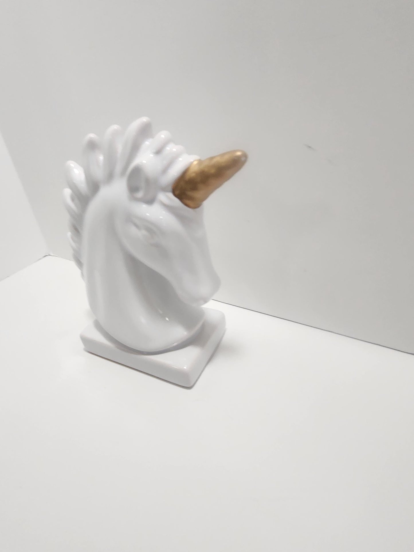 Unicorn Head Ceramic Figurine - Ceramic Figurine - Figurines - Unicorns - Unicorn Figurine - Unicorn Gift